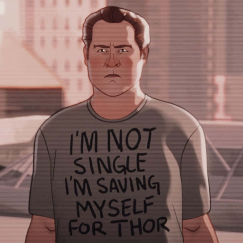 Jon Favreau, gray t-shirt, bold text, SD Desktop Wallpaper