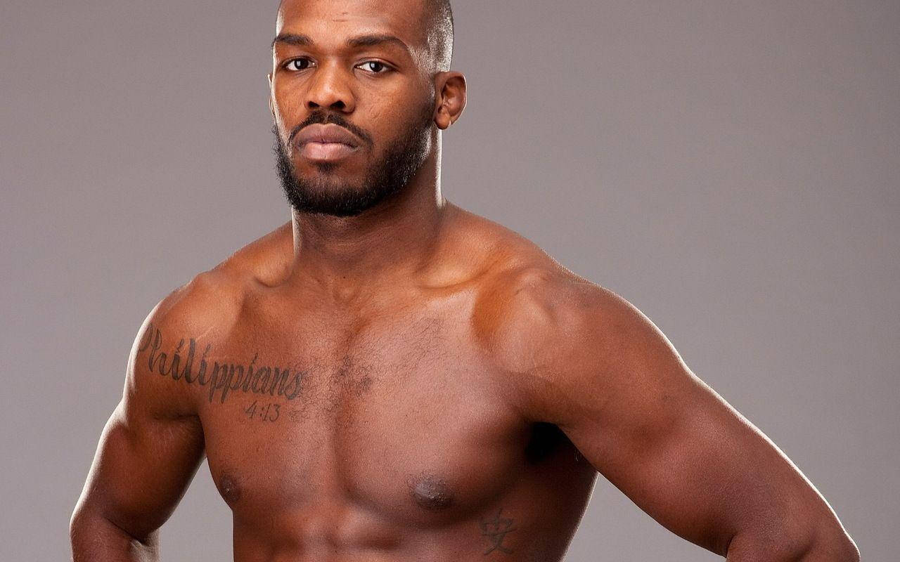 Jon Jones, beard, tattoos, HD Desktop Wallpaper