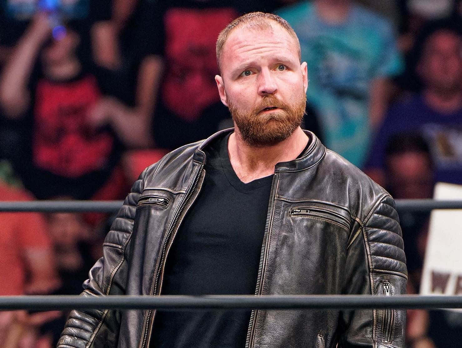 Jon Moxley, black leather jacket, wrestling ring, HD Desktop Wallpaper