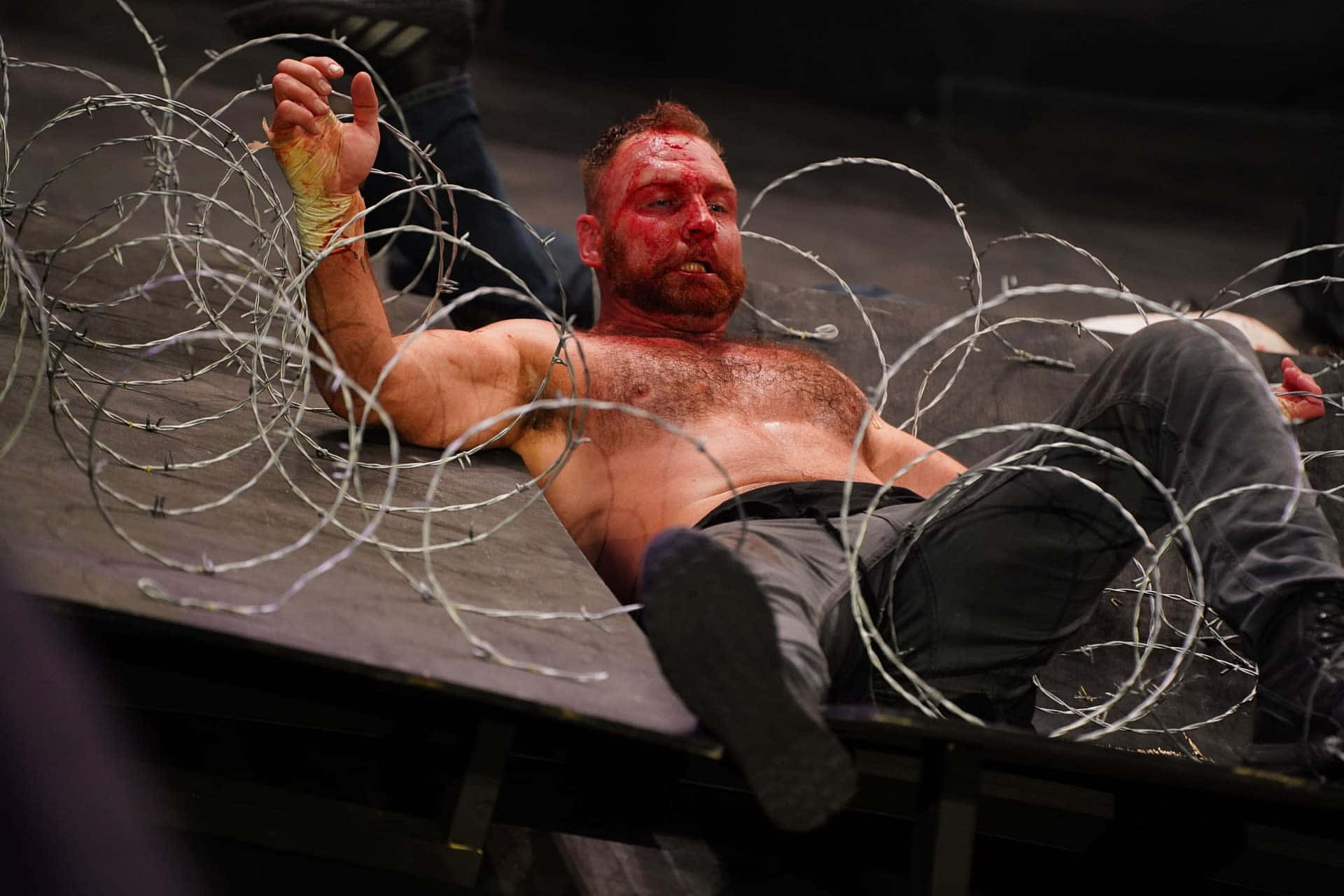 Jon Moxley, wrestler, actor, Full HD Desktop Wallpaper