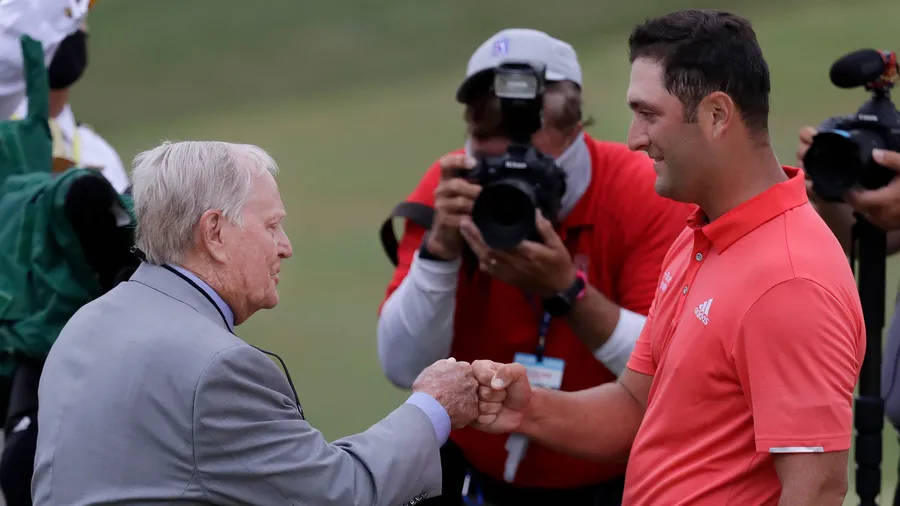 Jon Rahm, golf course, photographers, SD Desktop Wallpaper