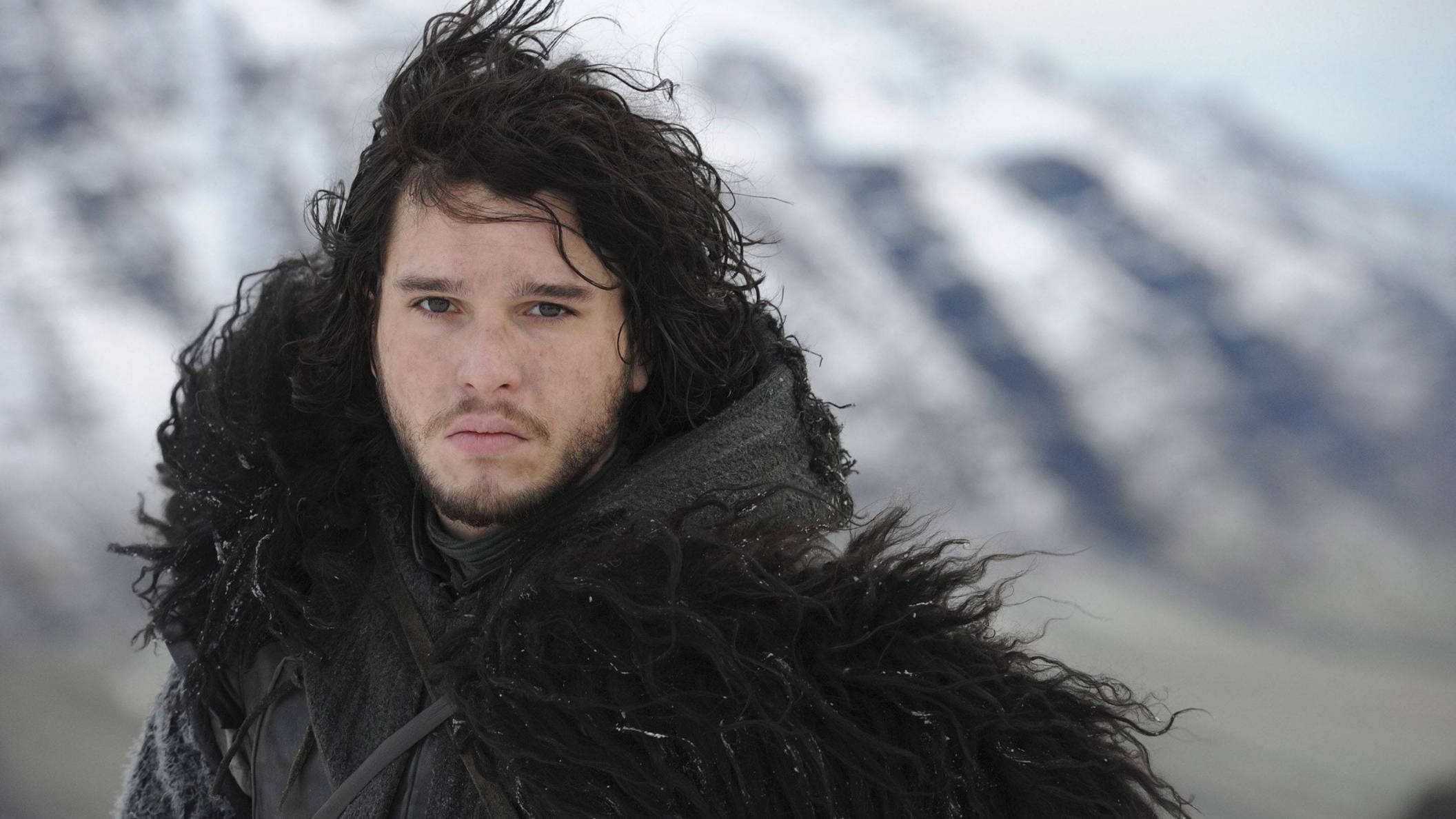 Jon Snow, Game Of Thrones, black coat, Full HD Desktop Wallpaper