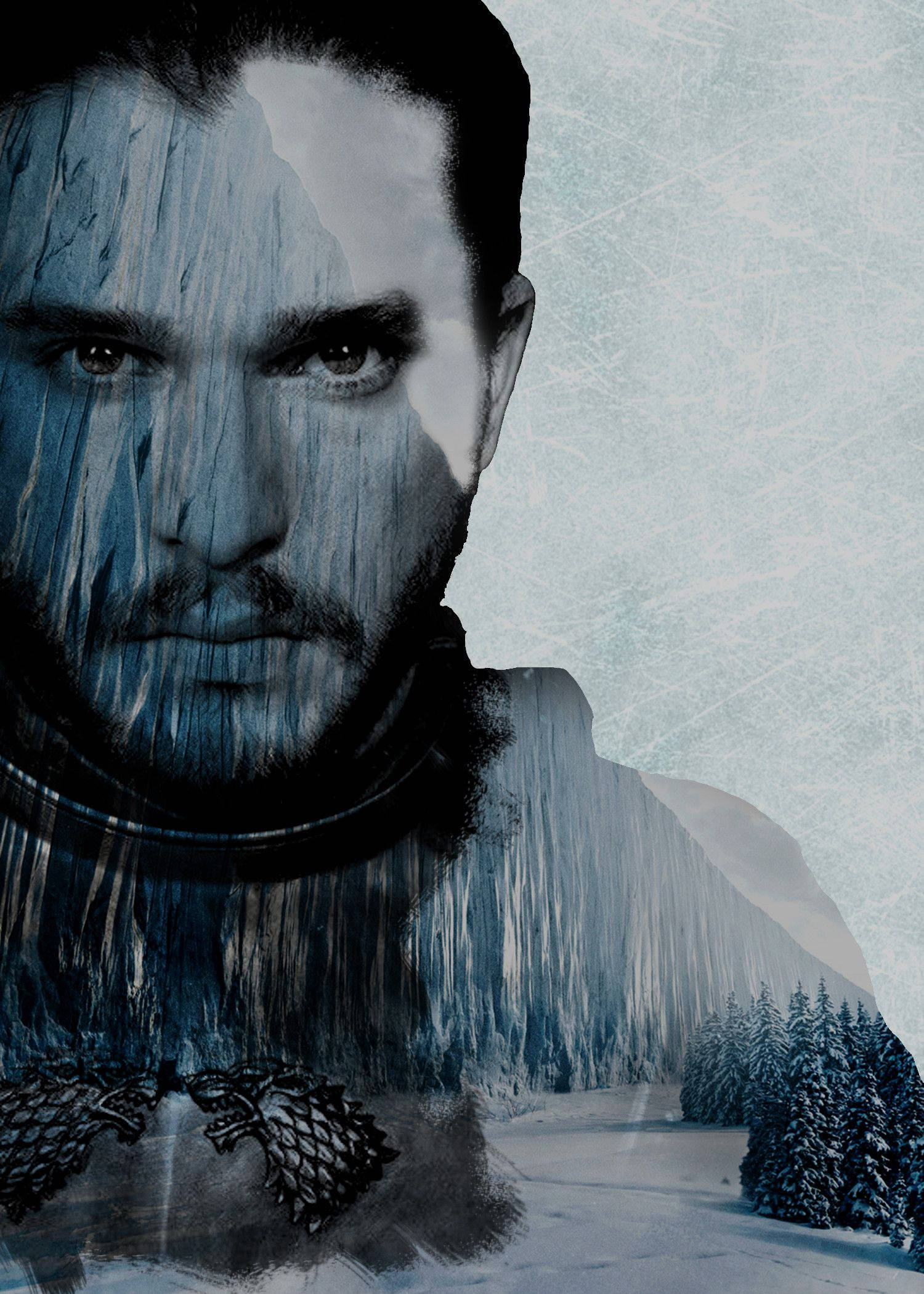 Game of Thrones, Jon Snow, winter armor, Full HD Phone Wallpaper