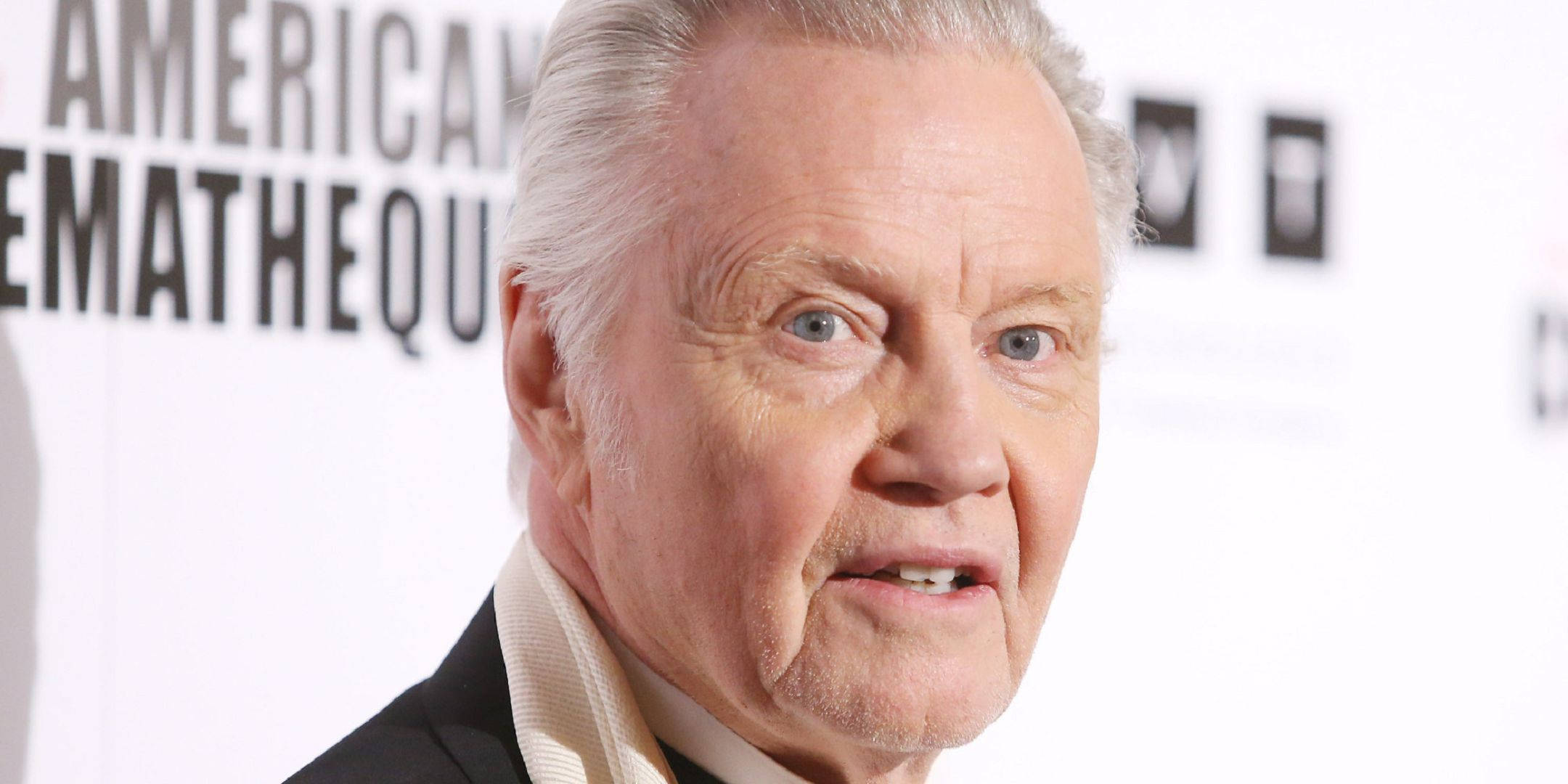 Jon Voight, white hair, blue eyes, Full HD Desktop Wallpaper