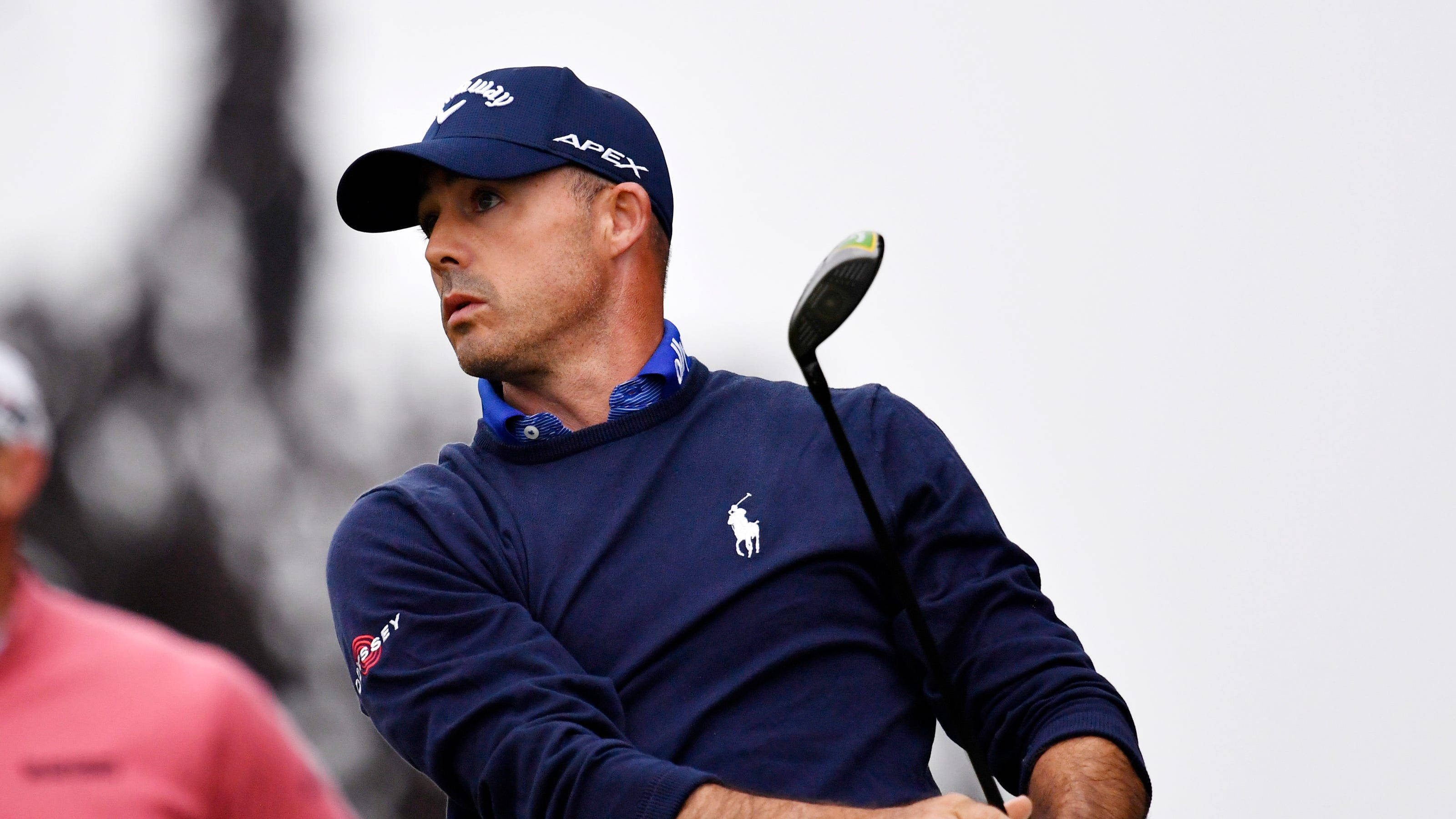 Jonathan Byrd, navy blue cap, sweater, 2K Desktop Wallpaper