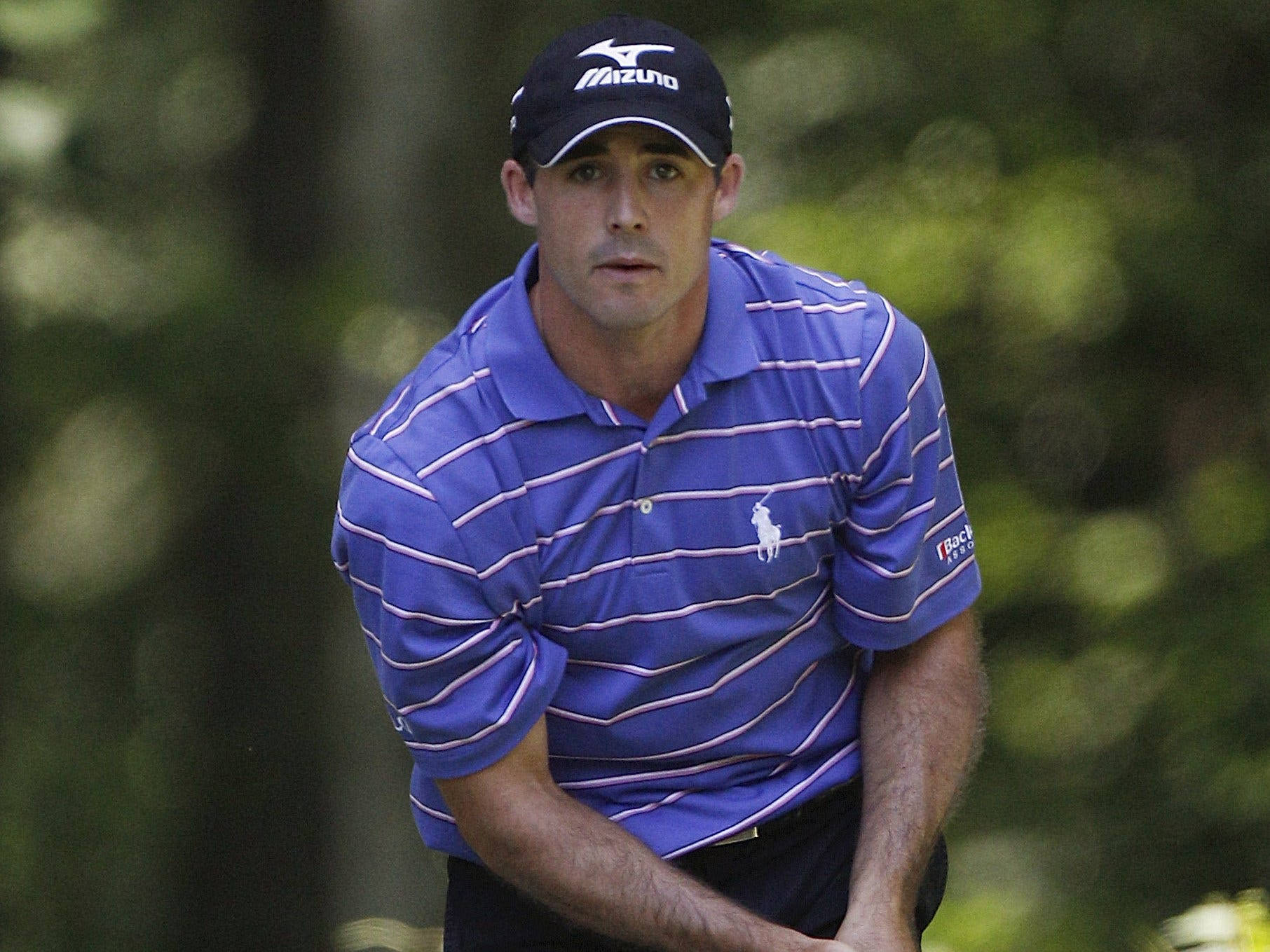 Jonathan Byrd, blue stripe, blue striped polo, HD Desktop Wallpaper
