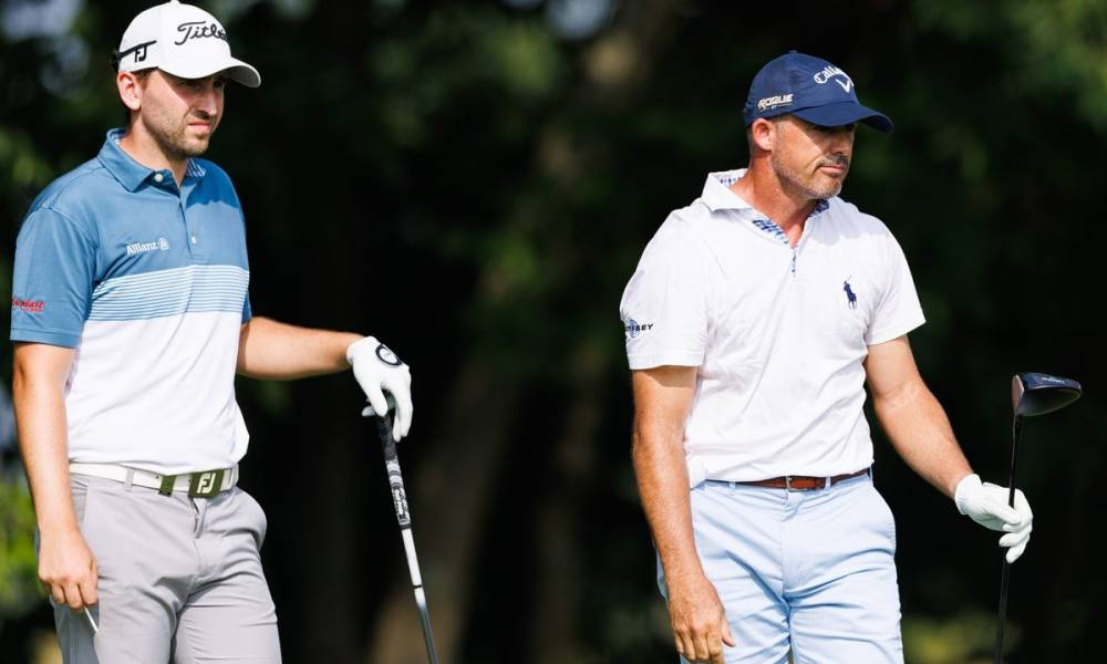 Jonathan Byrd, golfer friend, crisp attire, SD Desktop Wallpaper