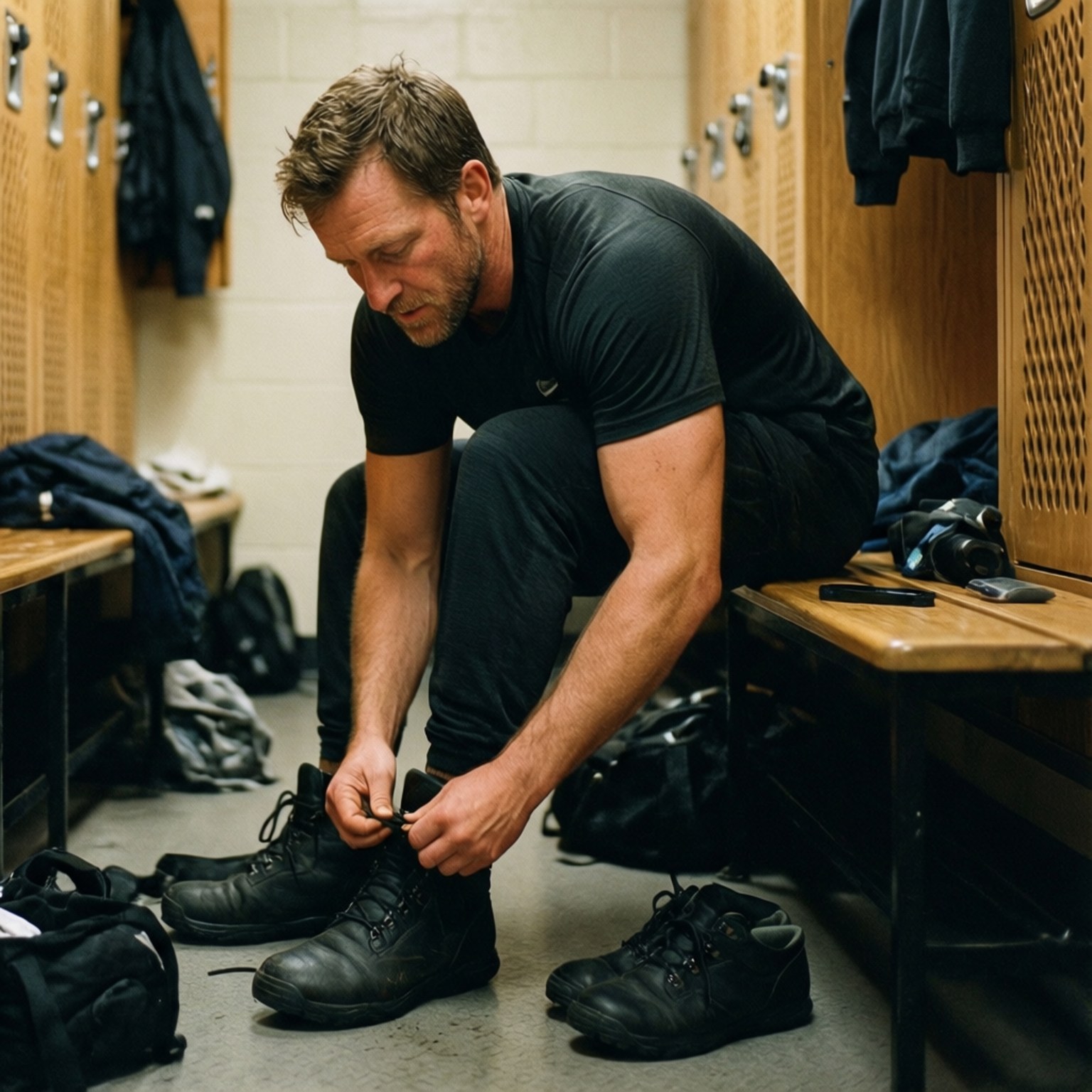 Jonathan Gresham, locker room, match, HD Desktop Wallpaper