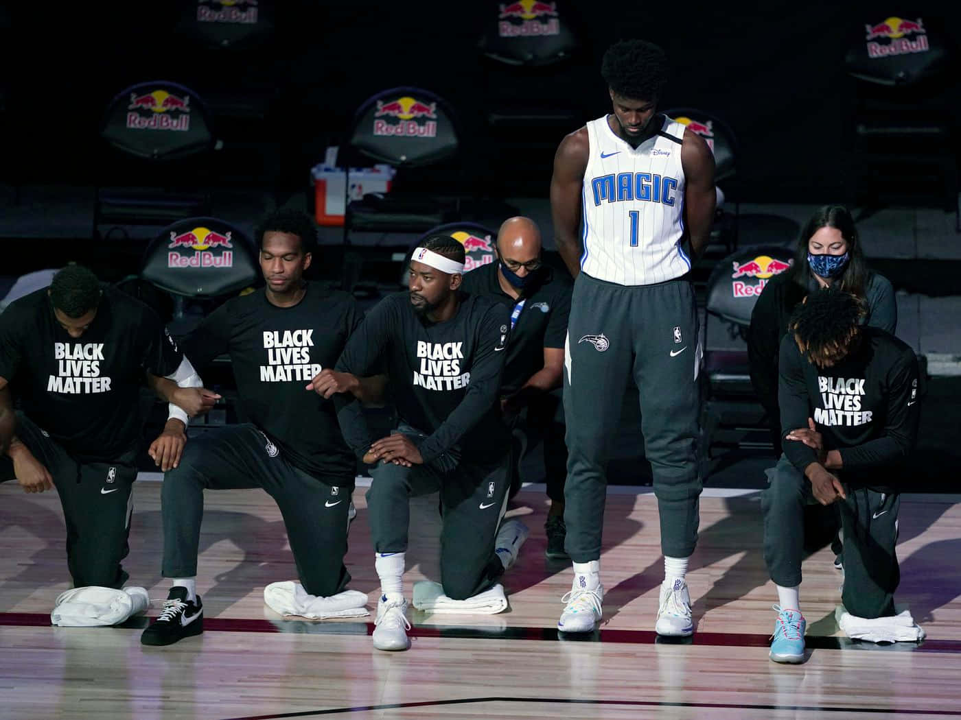 Jonathan Isaac, Magic jerseys, Black Lives Matter shirts, HD Desktop Wallpaper