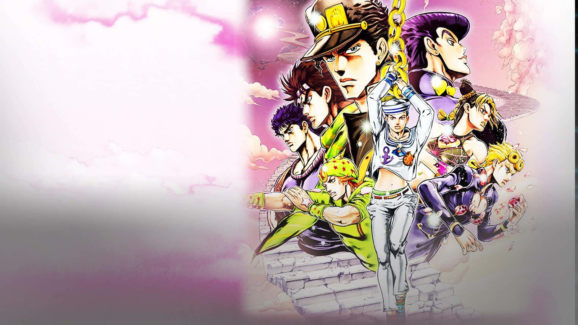 Jonathan Joestar, anime wallpaper, stylized characters, Full HD Desktop Wallpaper
