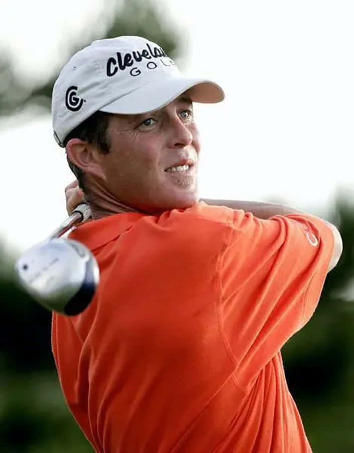 Jonathan Kaye, golf shot, driver, SD Phone Wallpaper