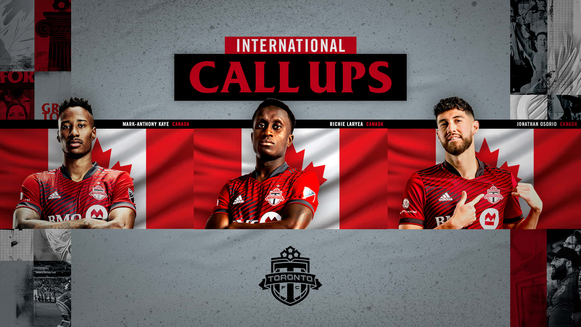 Jonathan Osorio, Canadian soccer players, red jerseys, Full HD Desktop Wallpaper