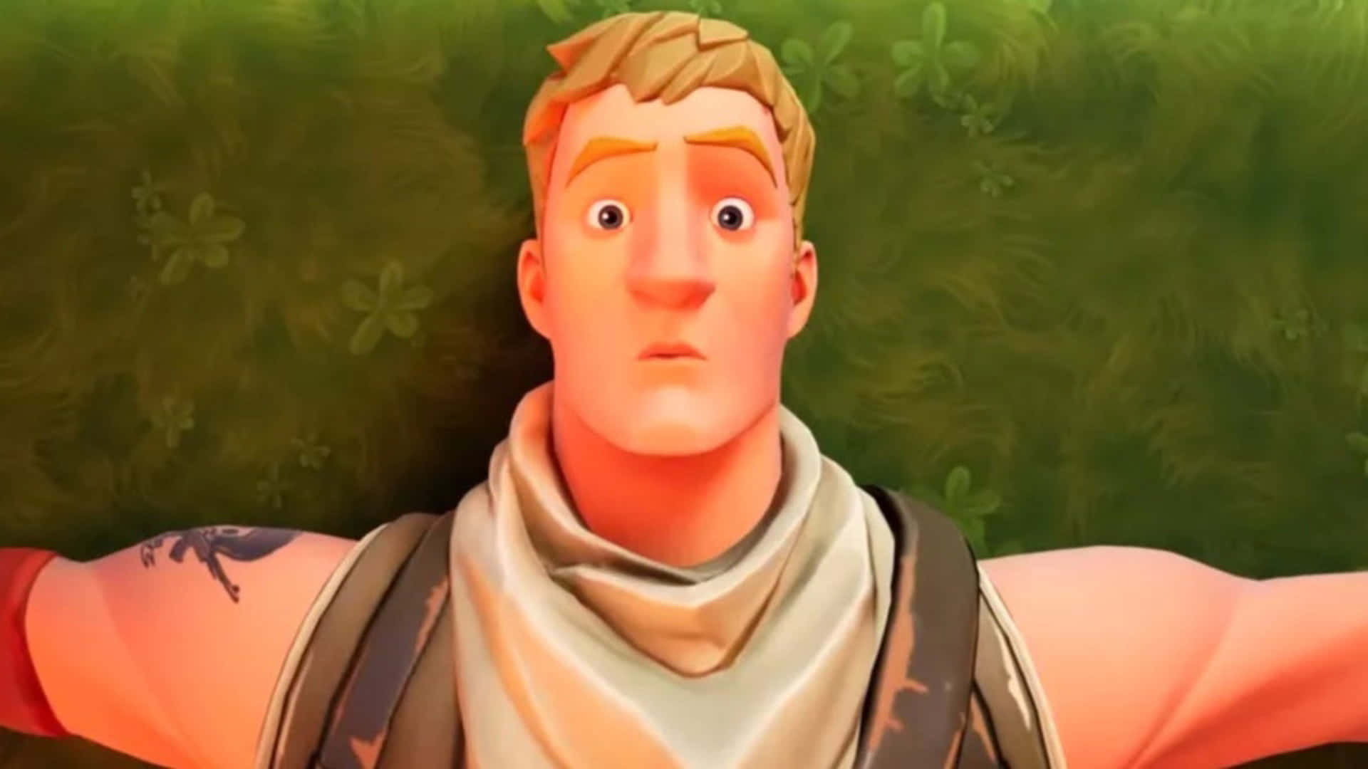 Jonesy, Fortnite, blonde hair, Full HD Desktop Wallpaper
