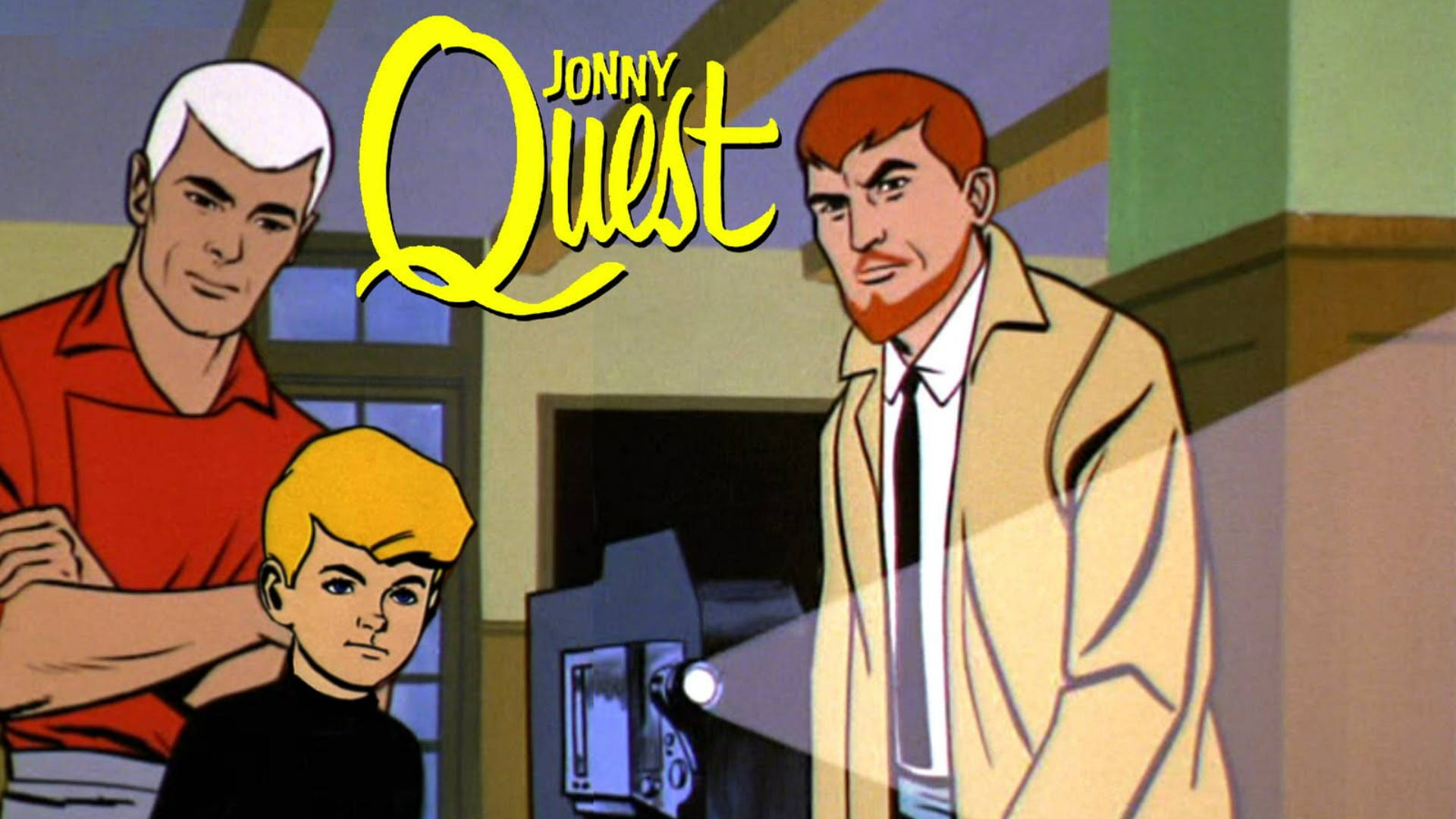 Jonny Quest, father, 1960s cartoon, Full HD Desktop Wallpaper