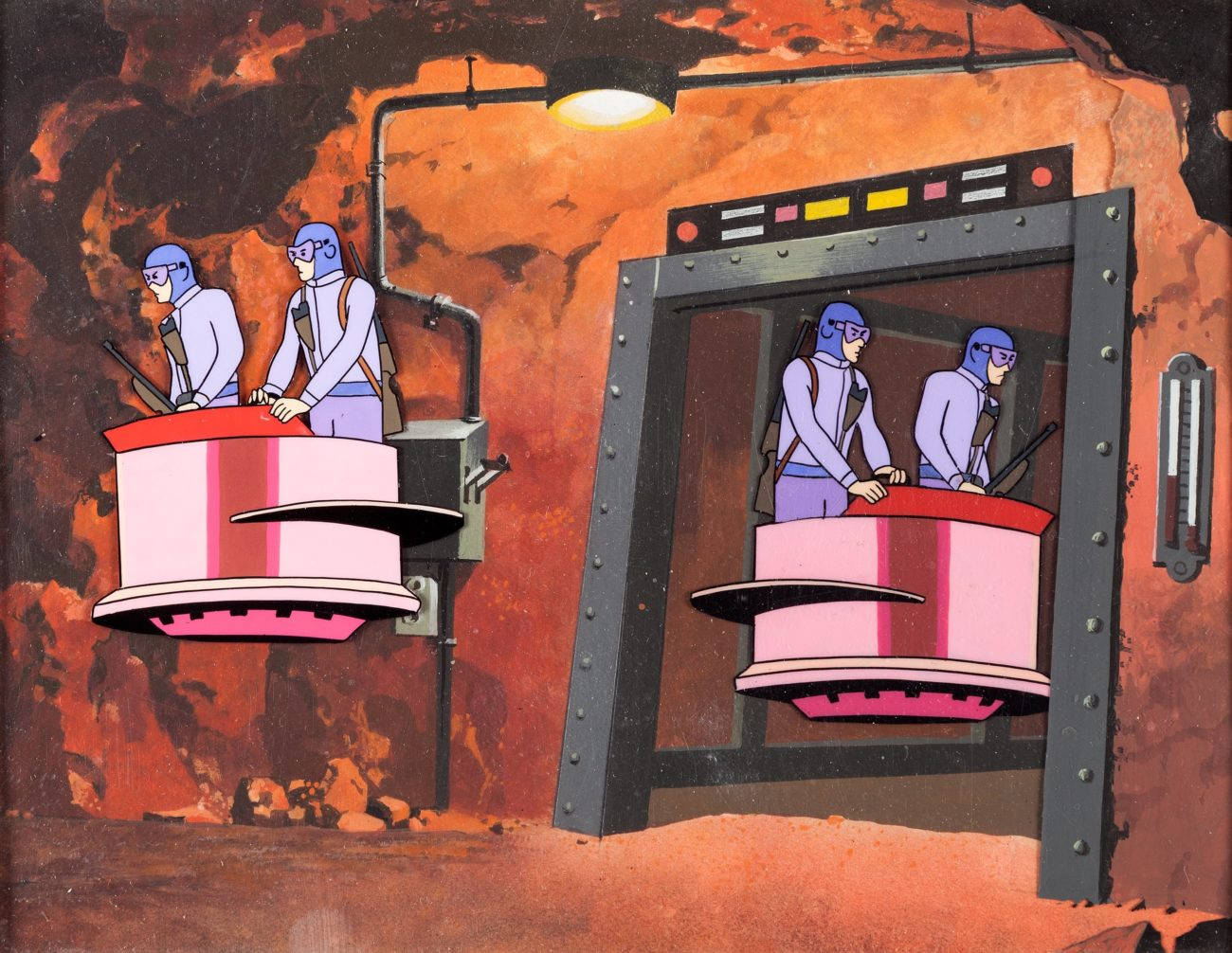 Jonny Quest, cartoon, underground tunnel, HD Desktop Wallpaper