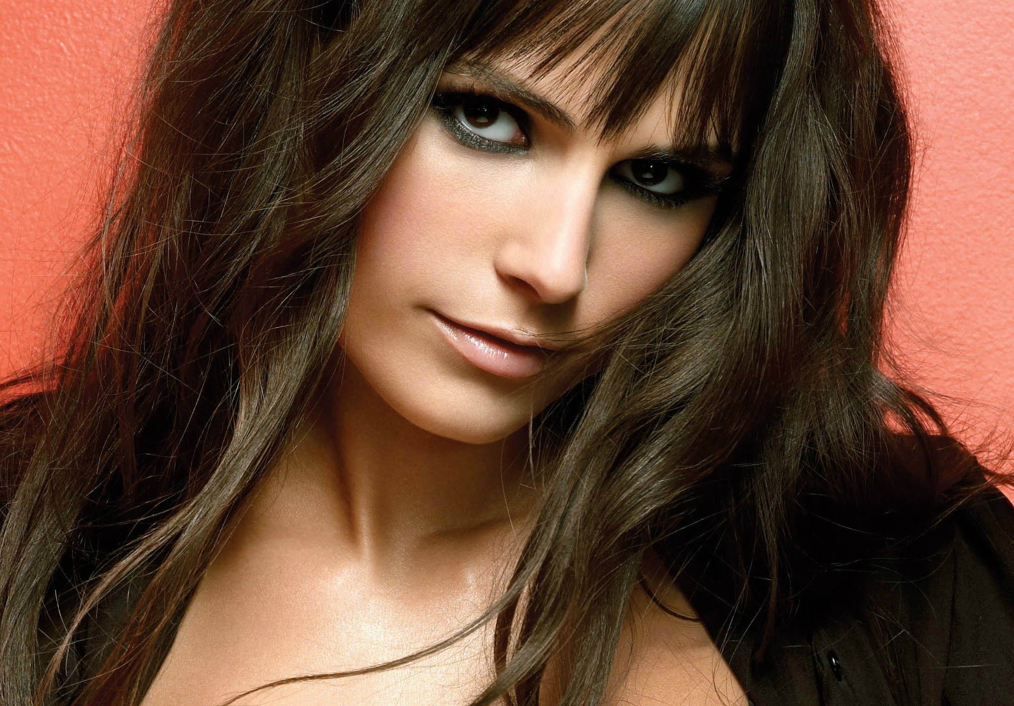 Jordana Brewster, messy hair, dark hair, Full HD Desktop Wallpaper