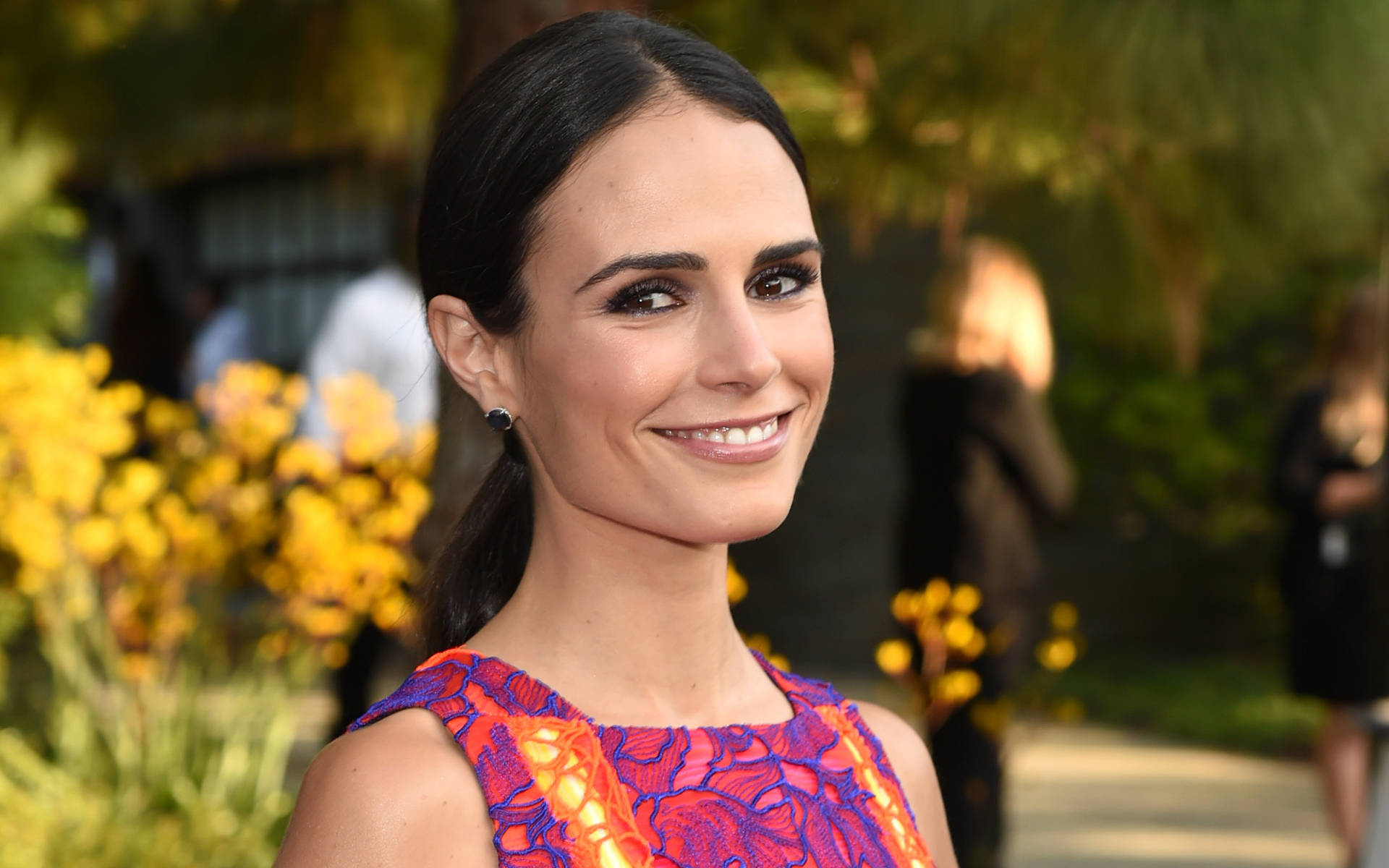 Jordana Brewster, neat hairstyle, ponytail, Full HD Desktop Wallpaper