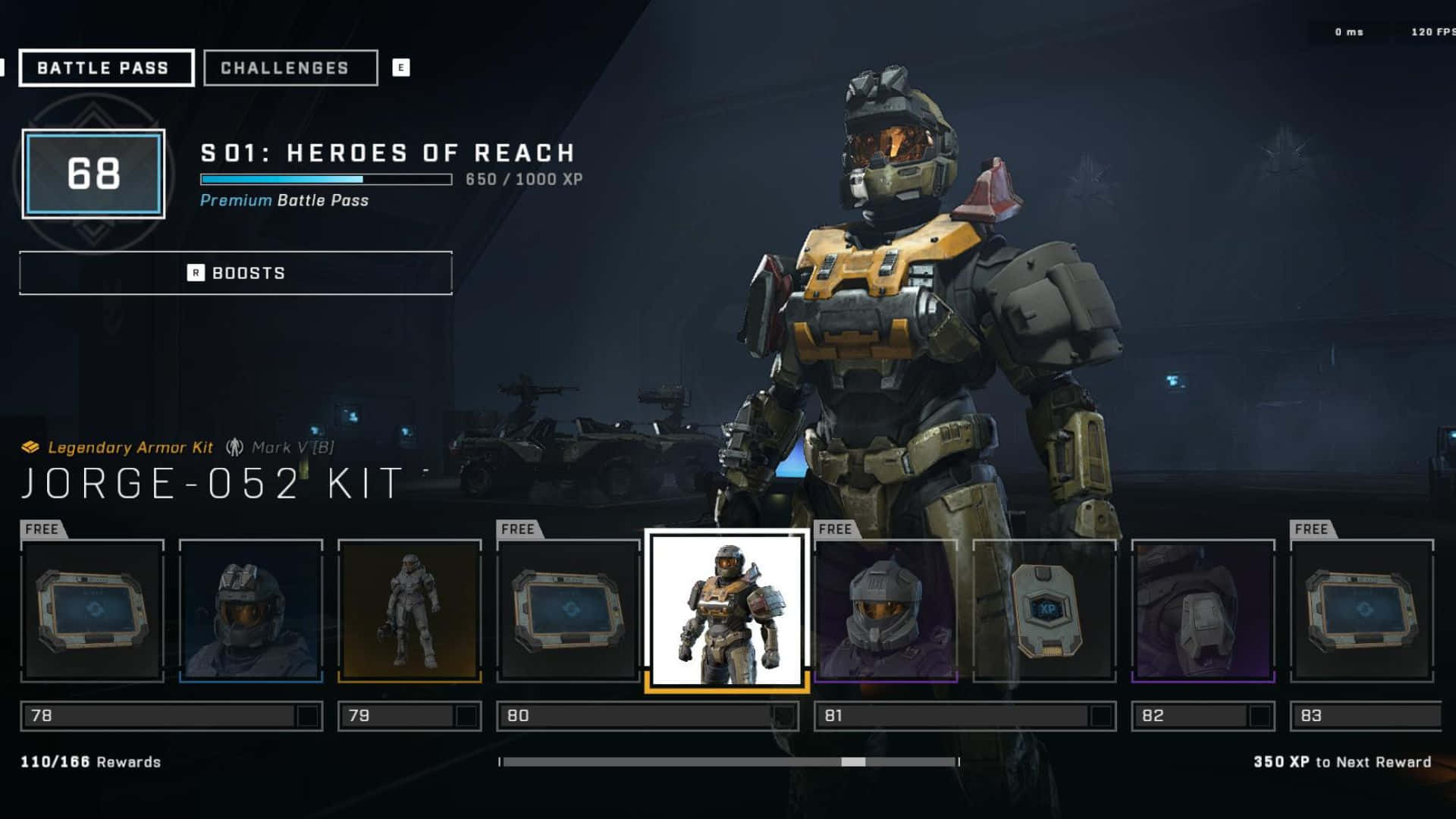 Jorge-052, yellow and grey armor, dark game menu, Full HD Desktop Wallpaper