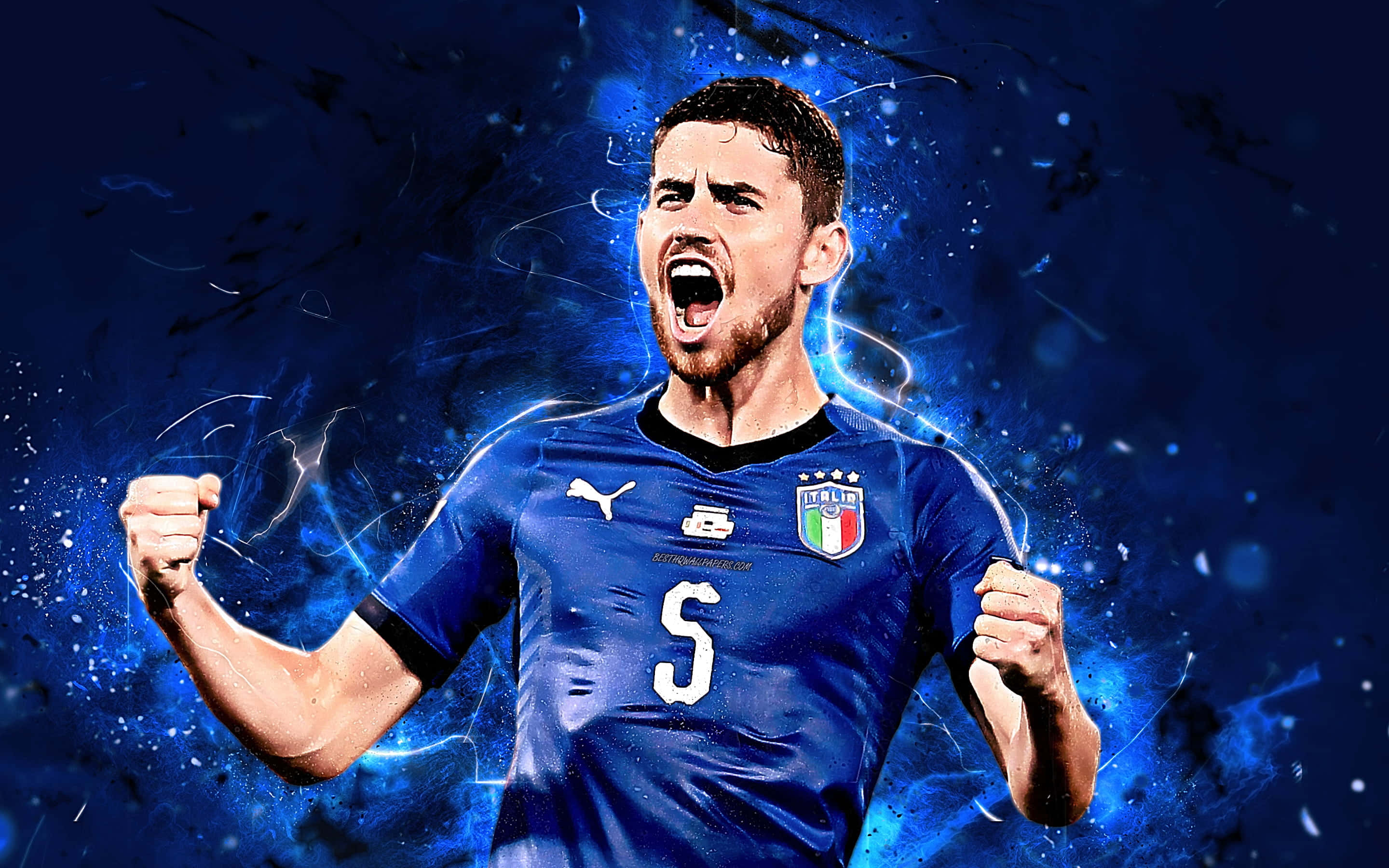 Jorge Luiz Frello Filho, Italian jersey, football player, 2K Desktop Wallpaper