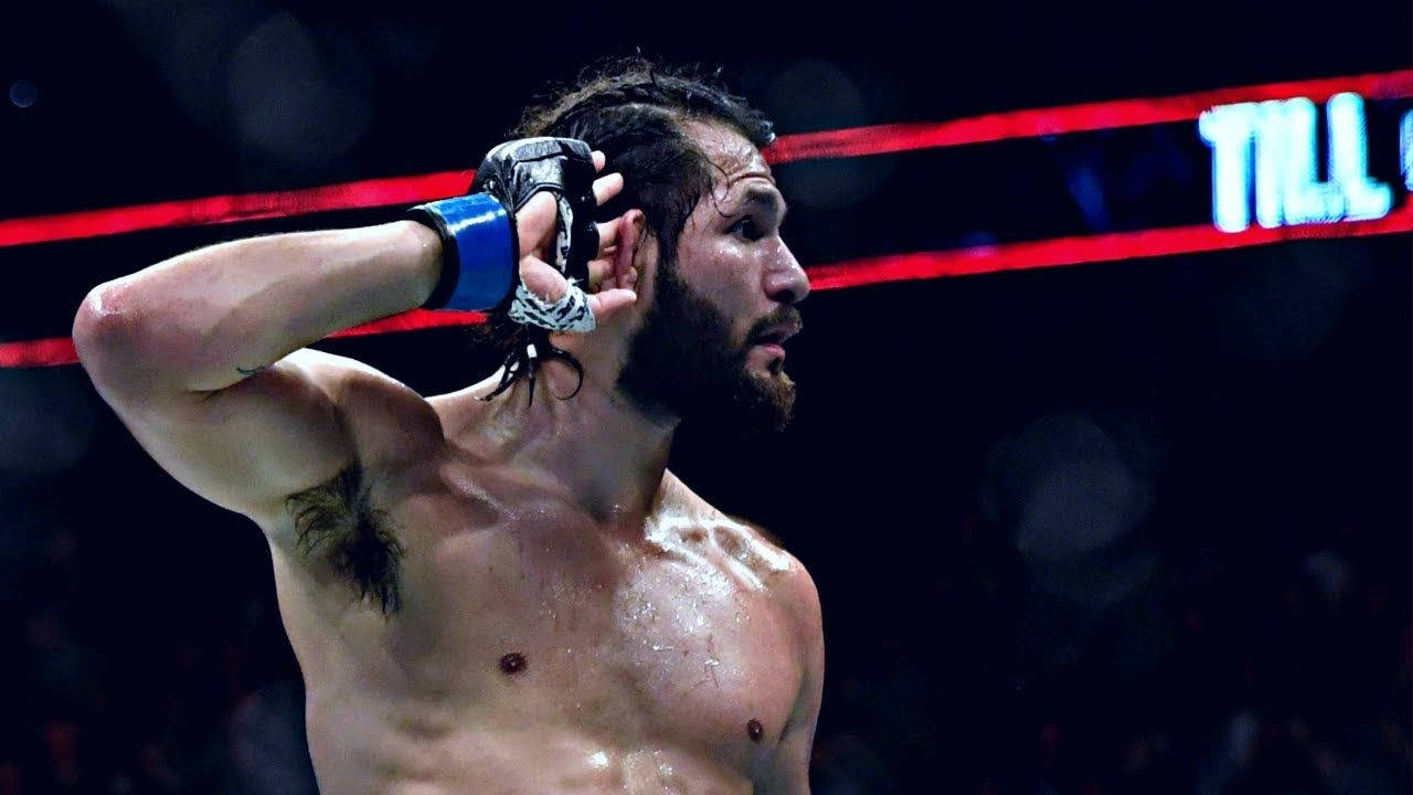 Jorge Masvidal, boxing ring, gloved hand, HD Desktop Wallpaper