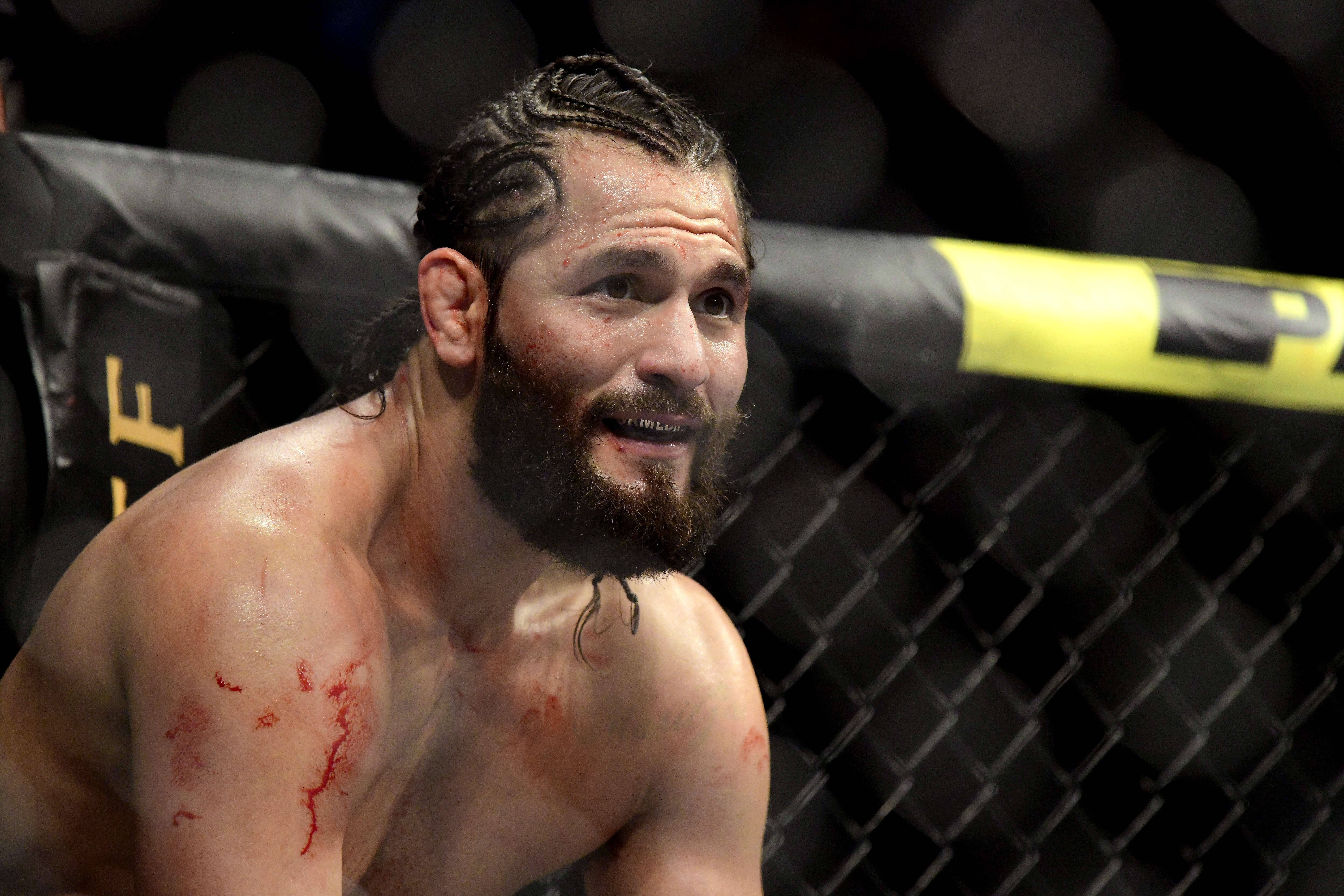 Jorge Masvidal, MMA fighter, cage, 8K Desktop Wallpaper