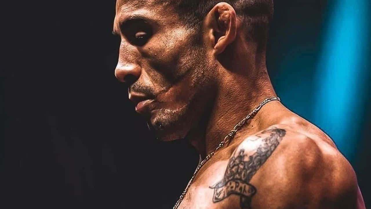 José Aldo, tattooed shoulder, chain necklace, HD Desktop Wallpaper