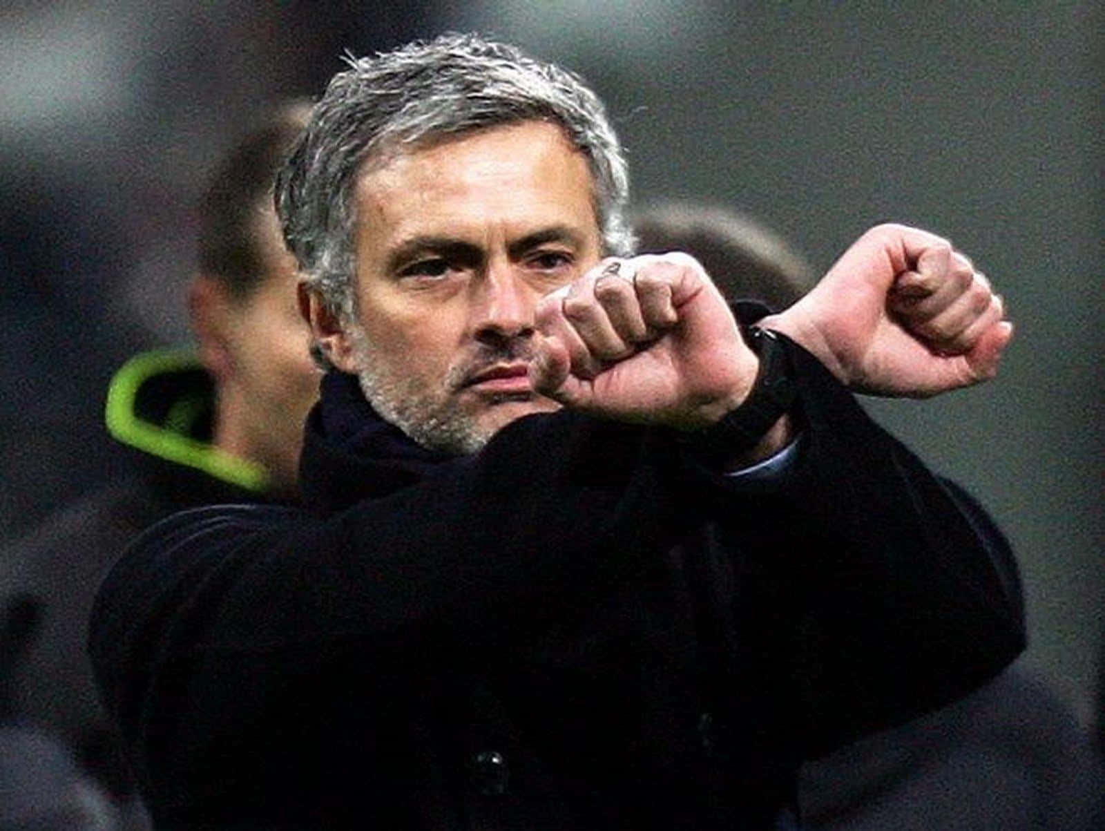Jose Moutinho, gray hair, beard, HD Desktop Wallpaper