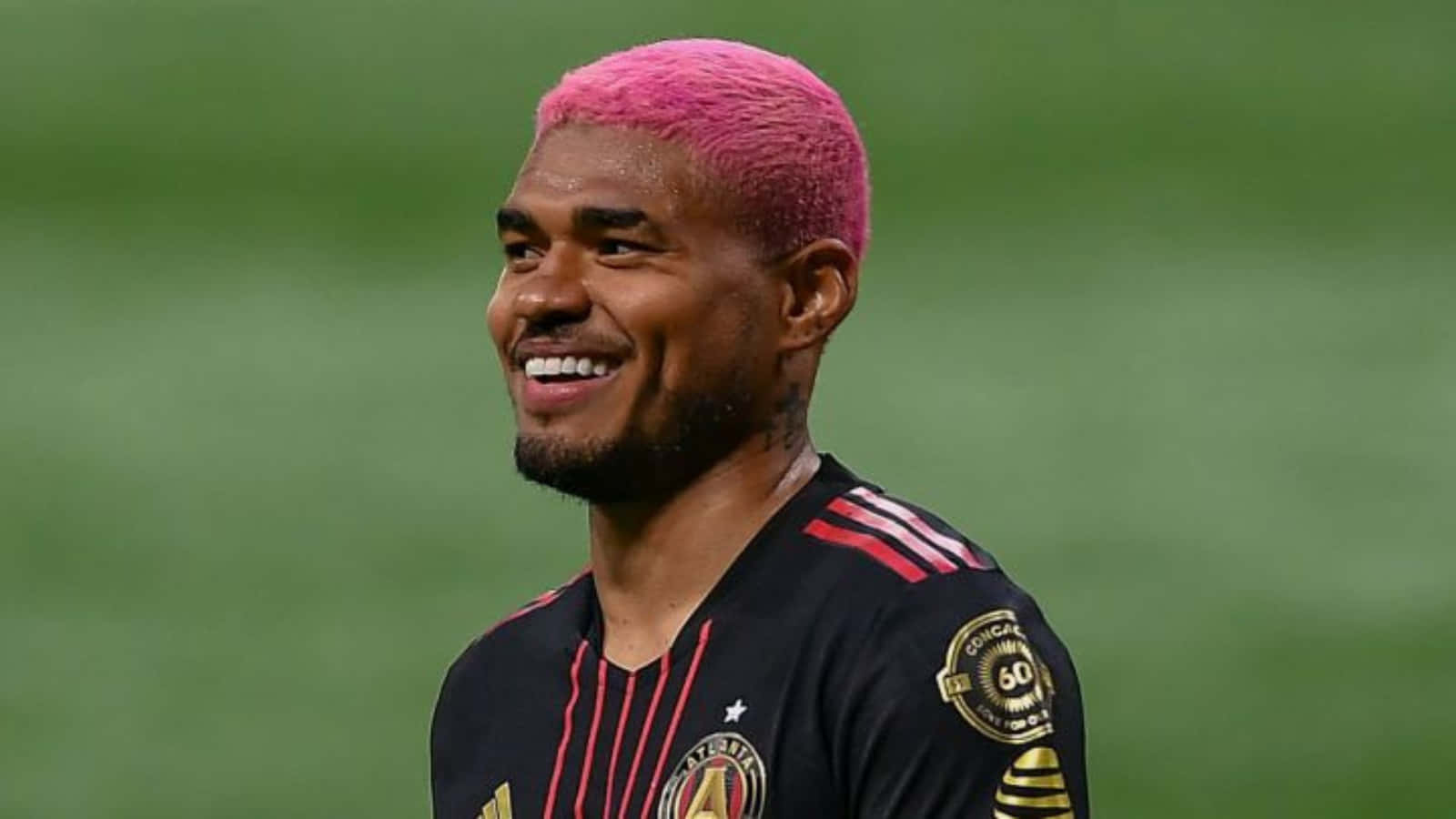 Josef Martinez, Venezuelan football player, pink hair, HD Desktop Wallpaper