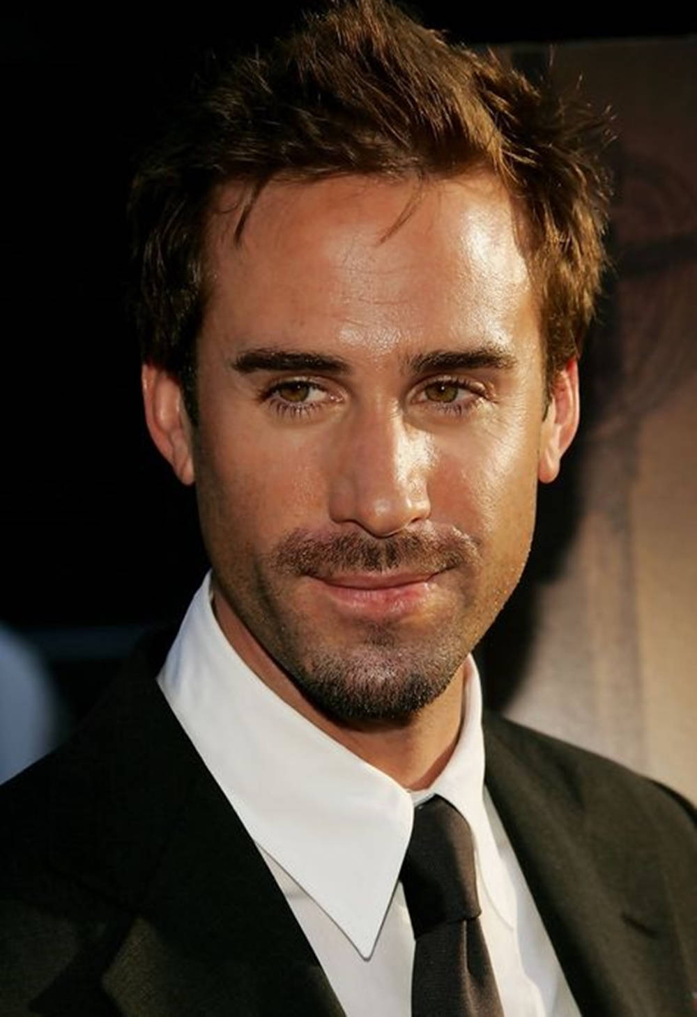 Joseph Fiennes, black suit, tie, HD Phone Wallpaper