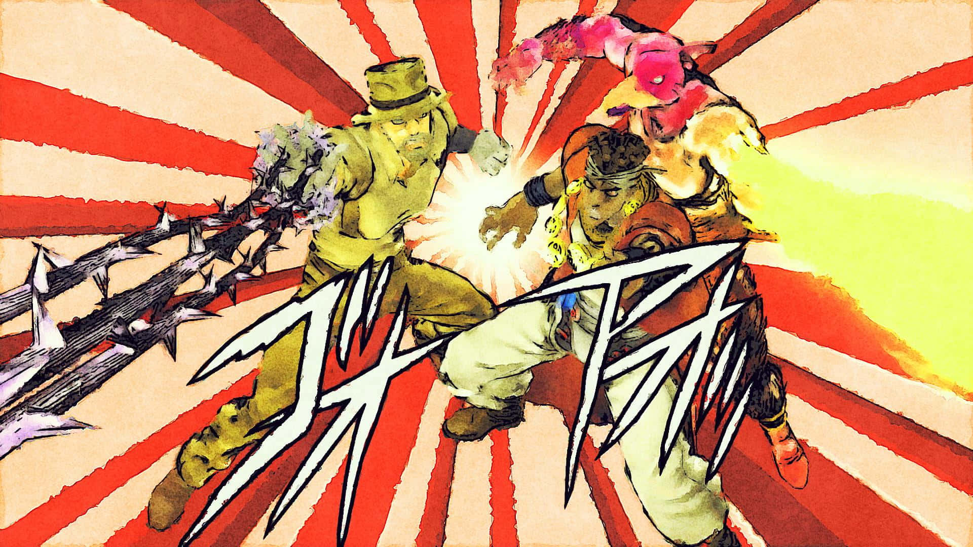 Joseph Joestar, 1920 x 1080, anime fighters, Full HD Desktop Wallpaper