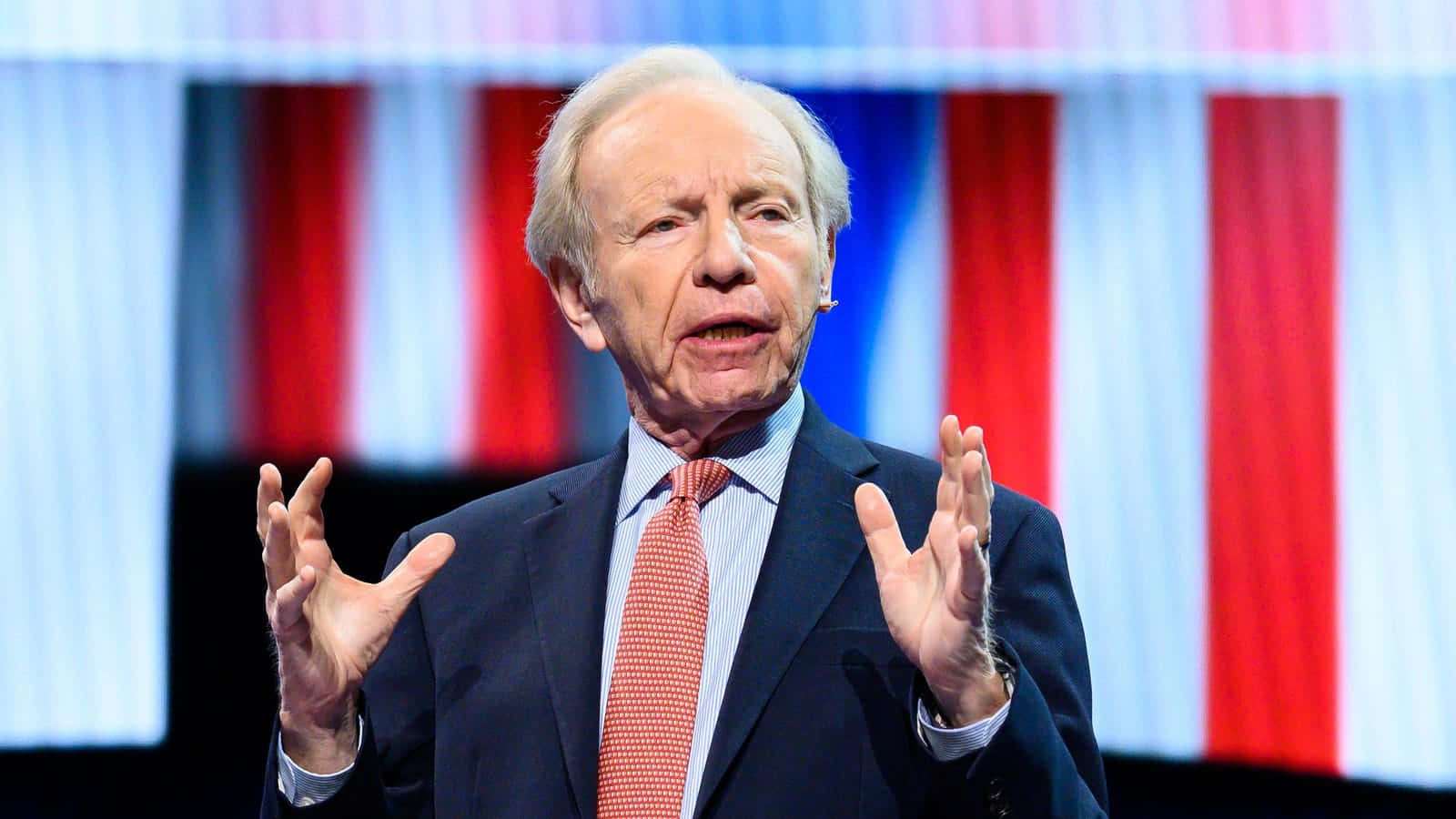 Joseph Lieberman, suit, stage, HD Desktop Wallpaper