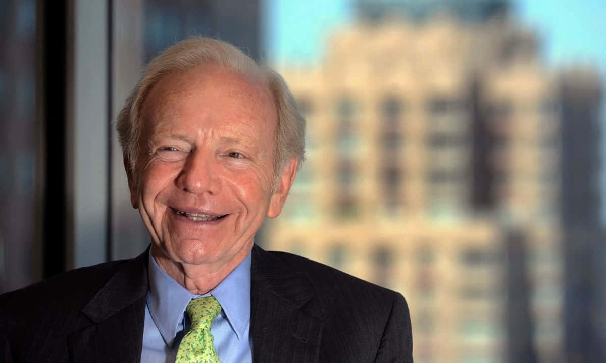 Joseph Lieberman, suit, green tie, SD Desktop Wallpaper