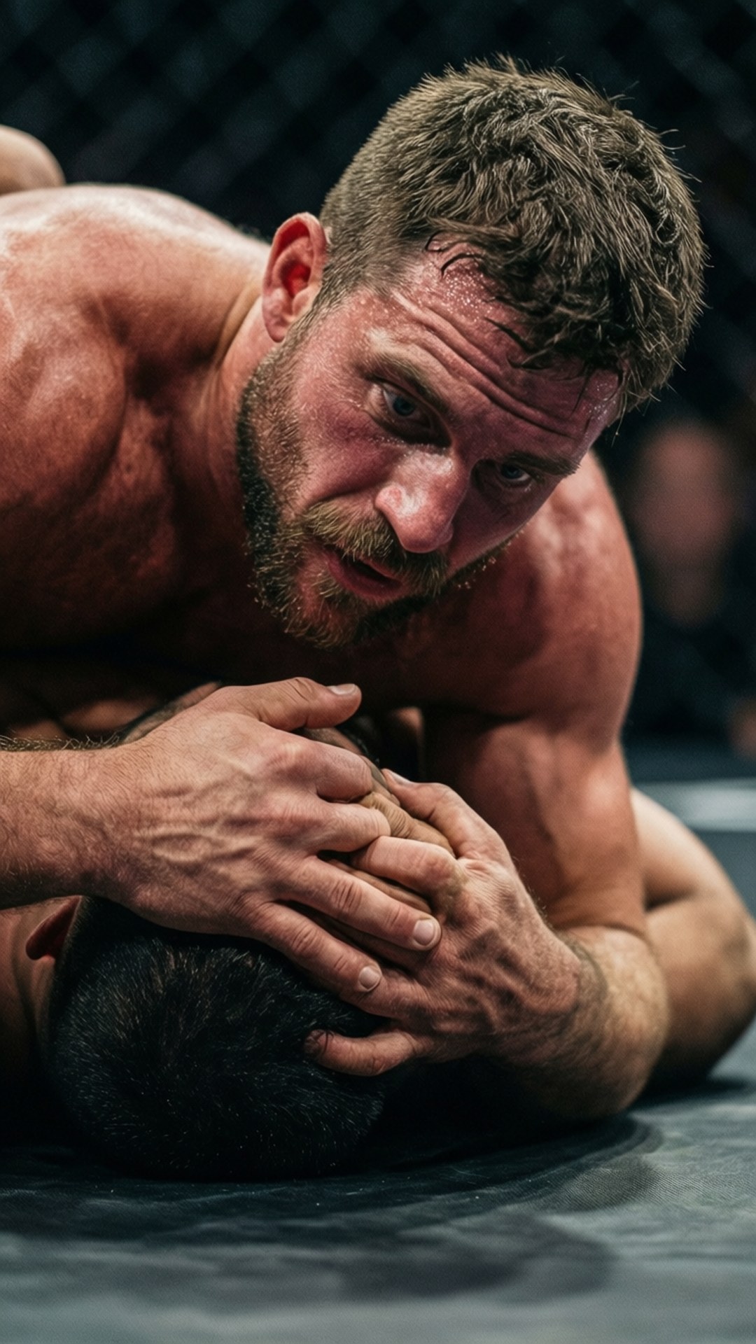 Josh Barnett, submission hold, close-up, Full HD Phone Wallpaper