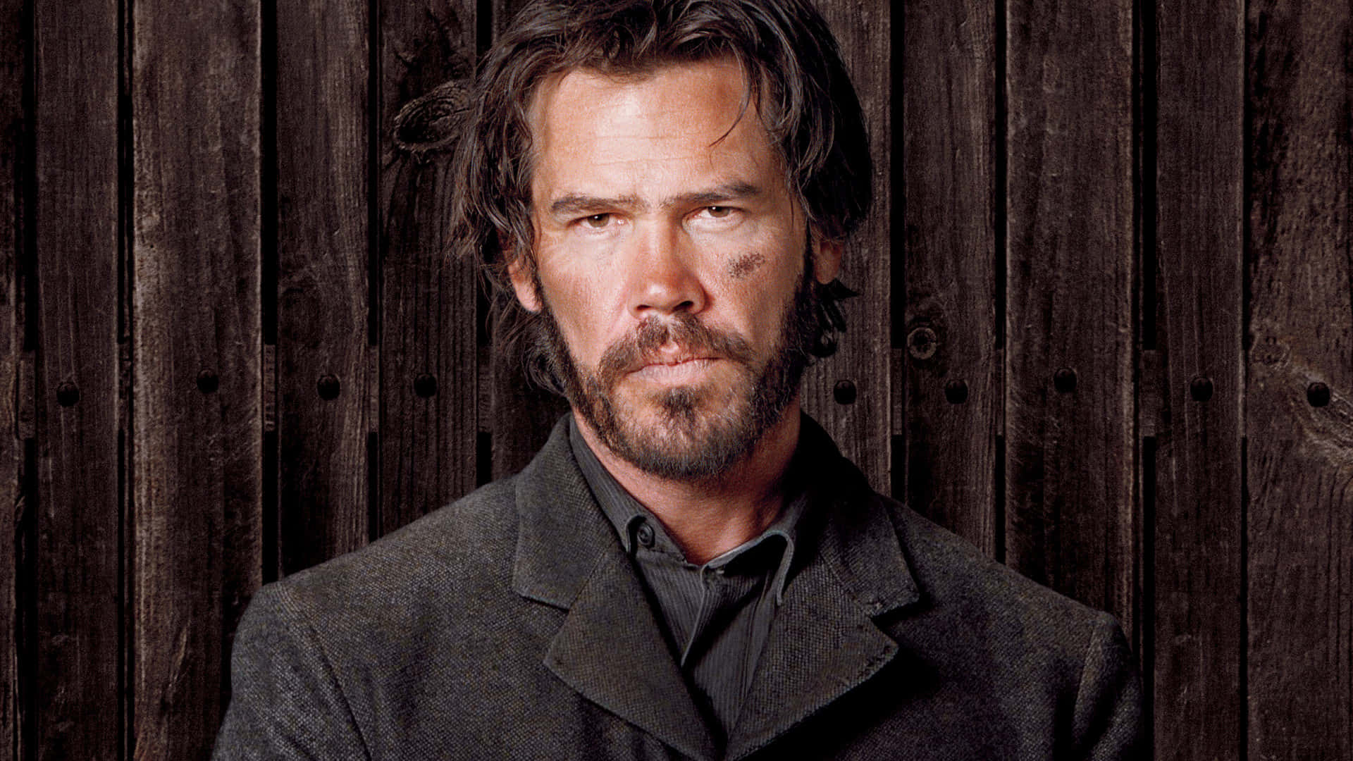 Josh Brolin, rugged man, beard, Full HD Desktop Wallpaper