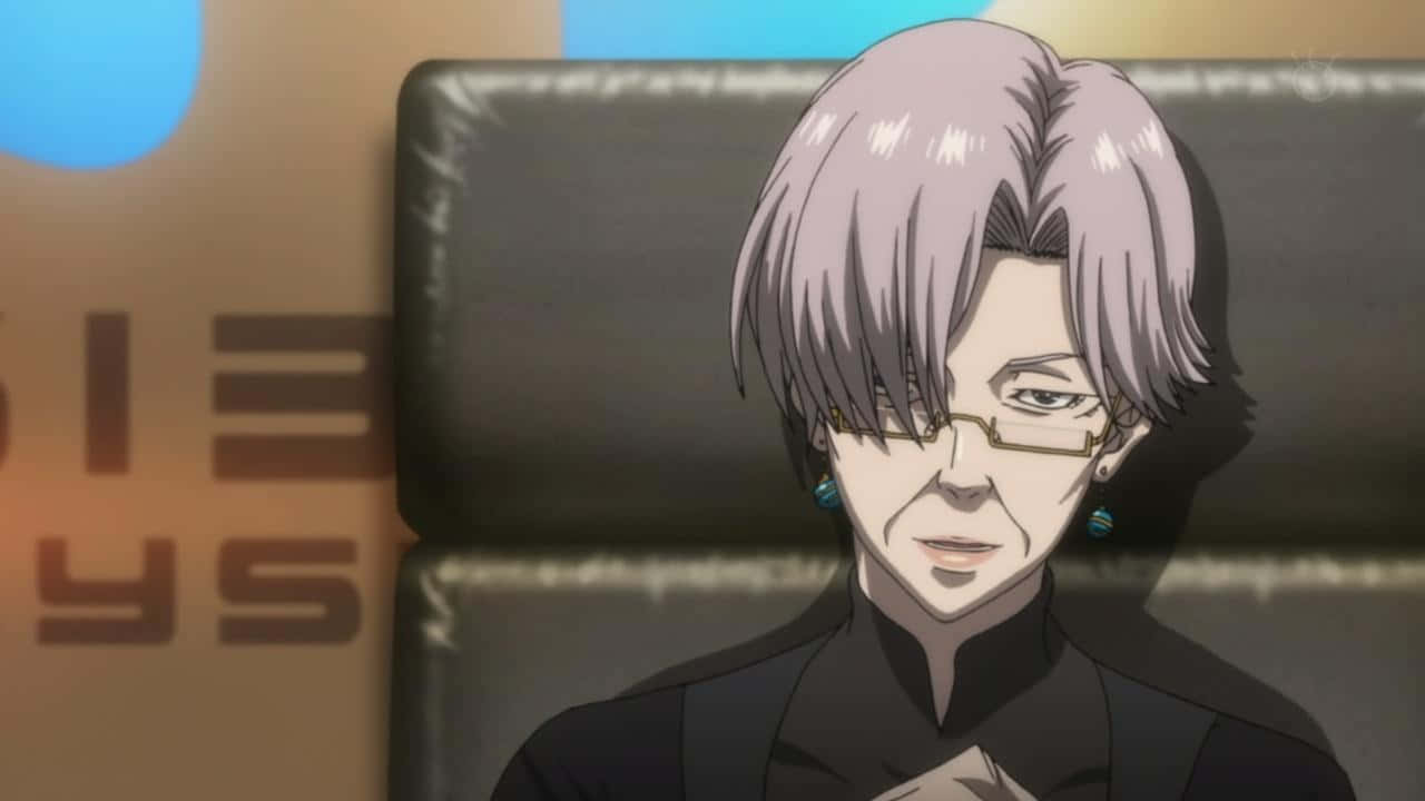 Joshu Kasei, anime character, short gray hair, HD Desktop Wallpaper