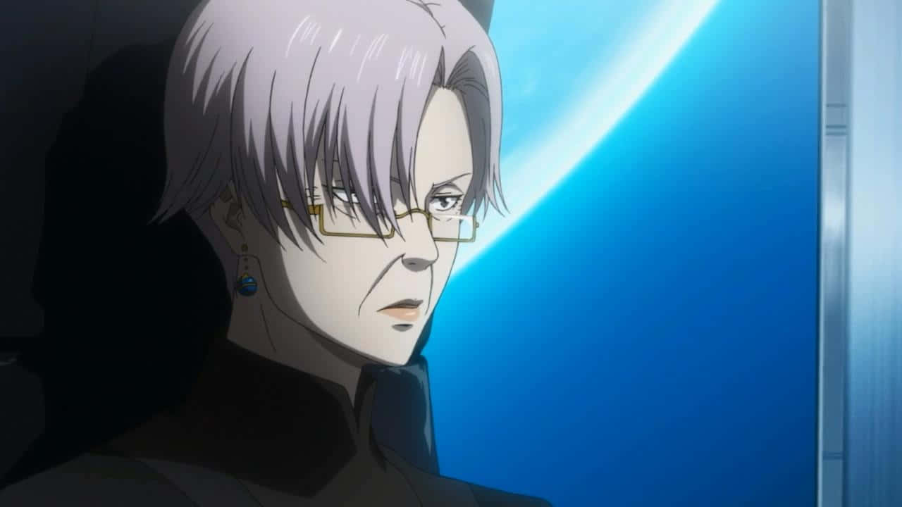 Joshu Kasei, silver-haired, glasses, HD Desktop Wallpaper