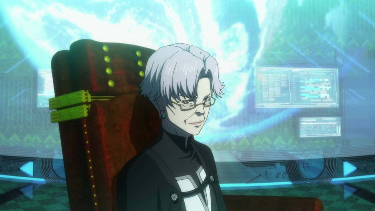 Joshu Kasei, silver-haired anime man, glasses, SD Desktop Wallpaper