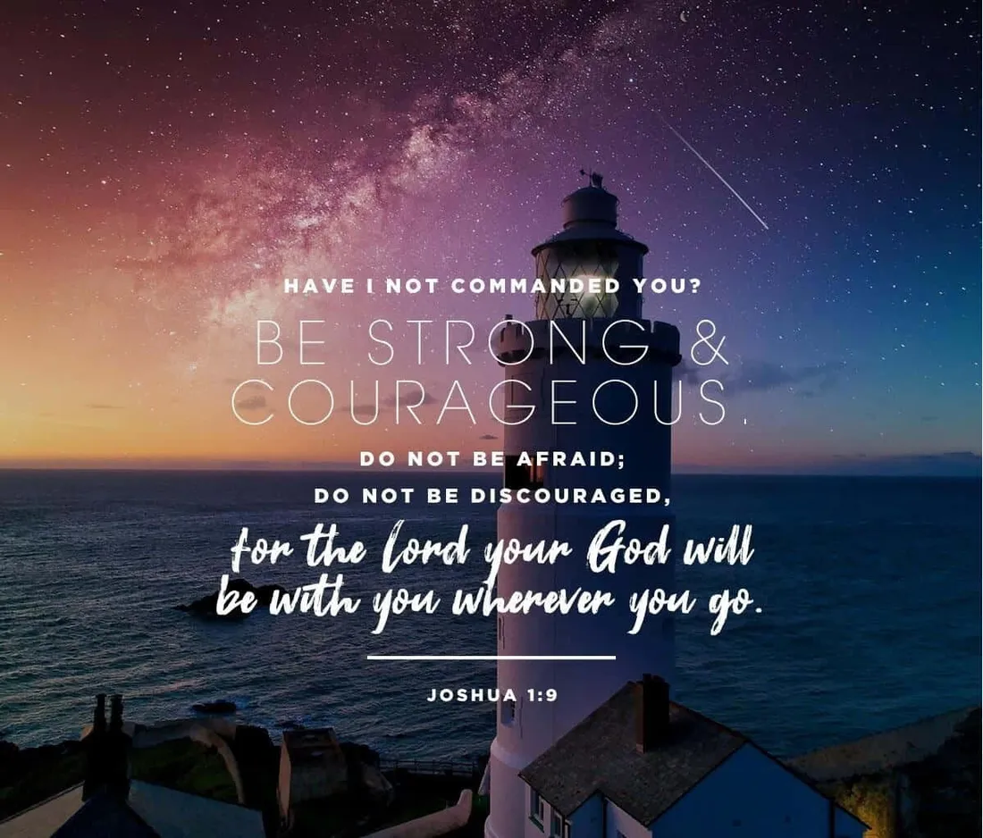 Joshua 1:9 Wallpapers