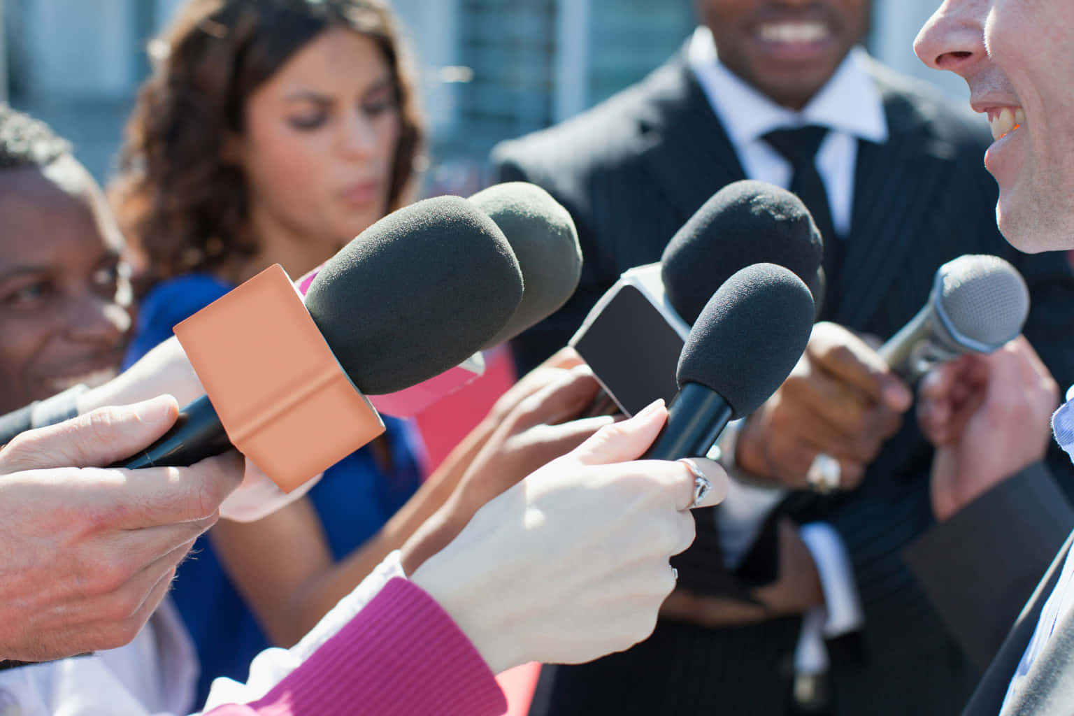 journalism, press conference, reporters, HD Desktop Wallpaper