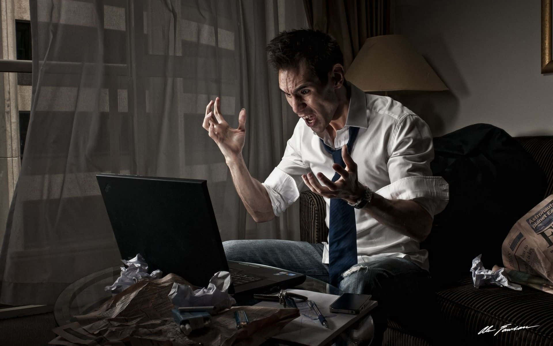 Journalism, white shirt, tie, Full HD Desktop Wallpaper