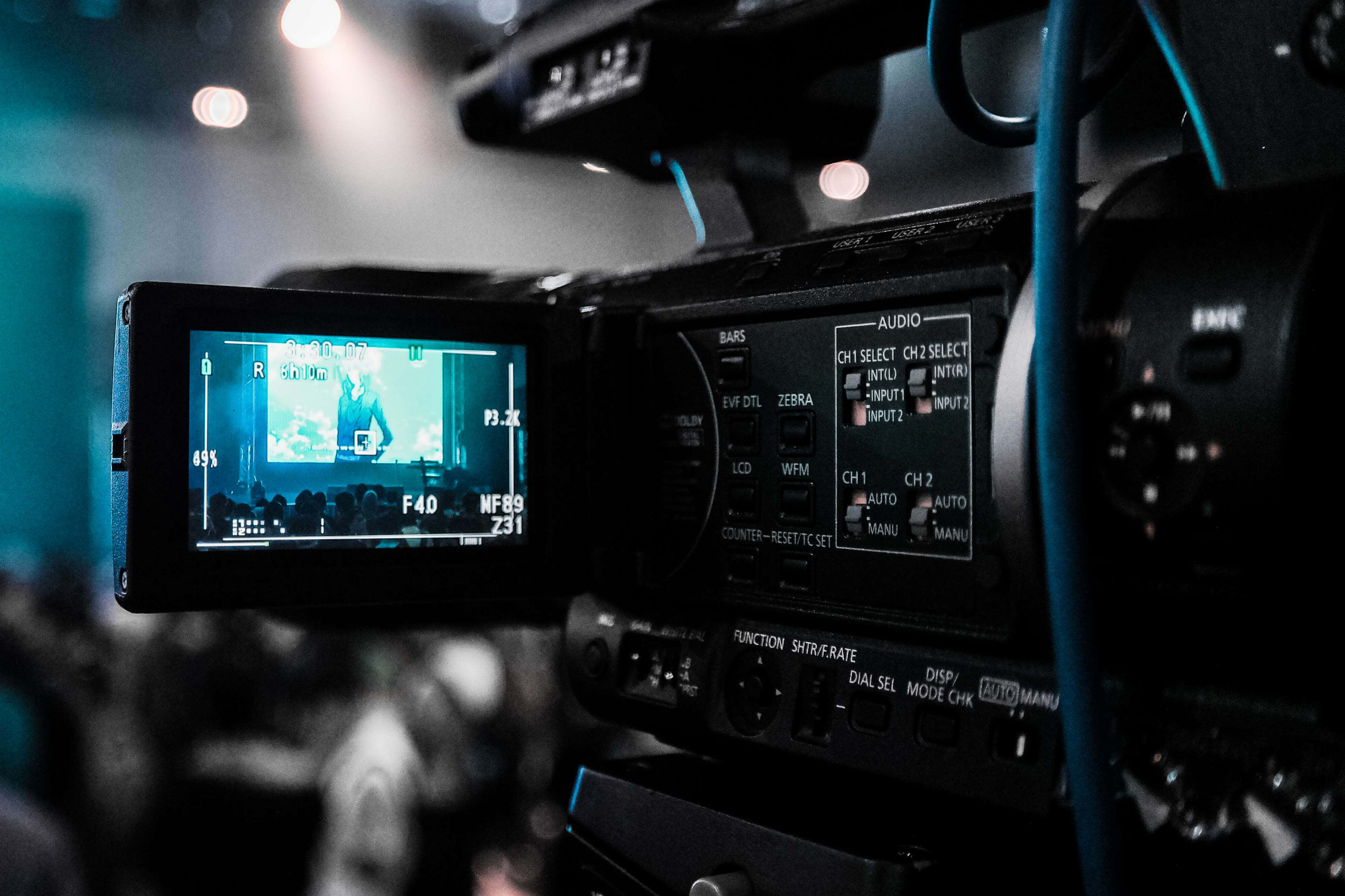 broadcast, 3840 x 2560, professional video camera, 4K Desktop Wallpaper