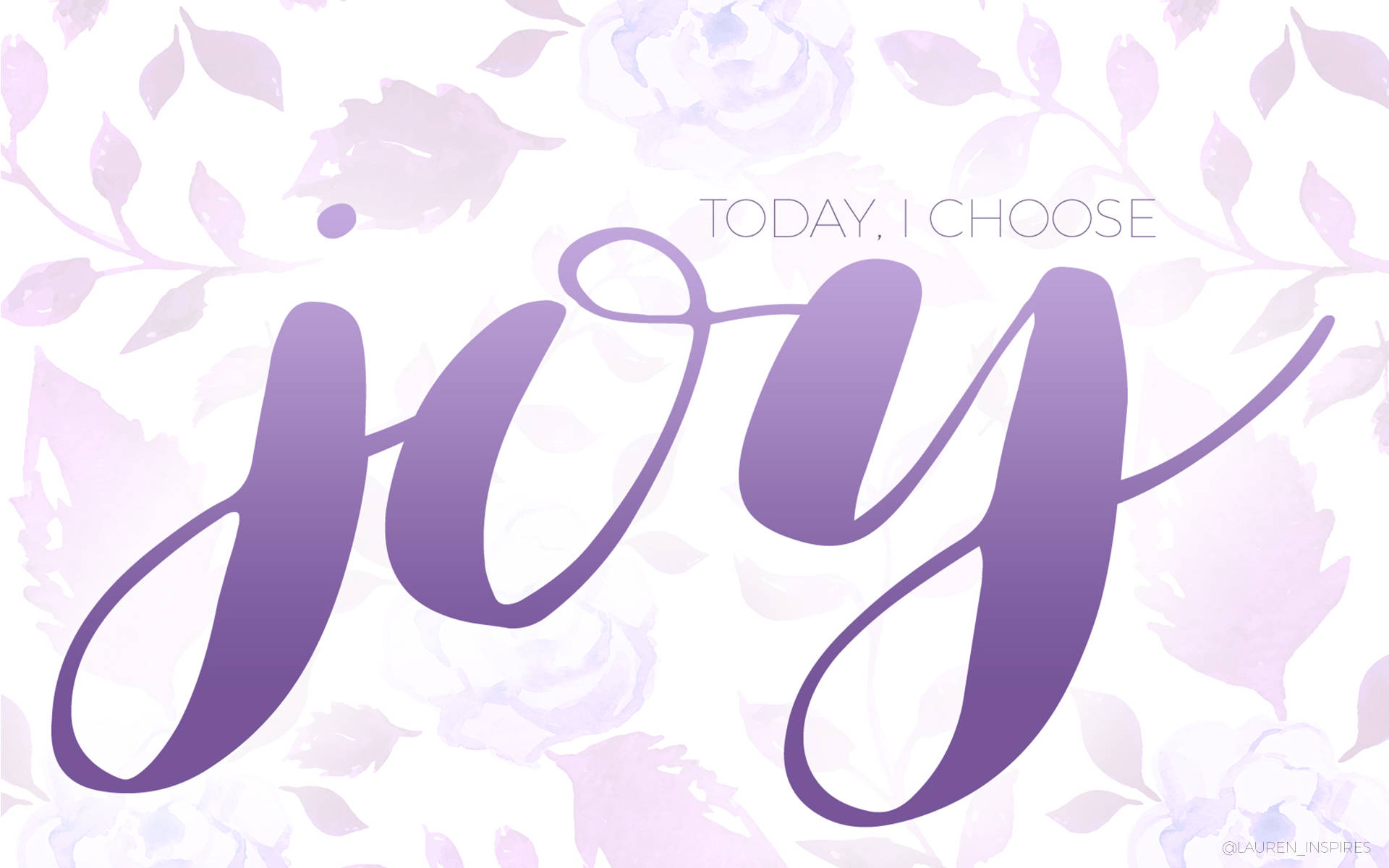 purple floral joy, lavender floral background, purple script, Full HD Desktop Wallpaper