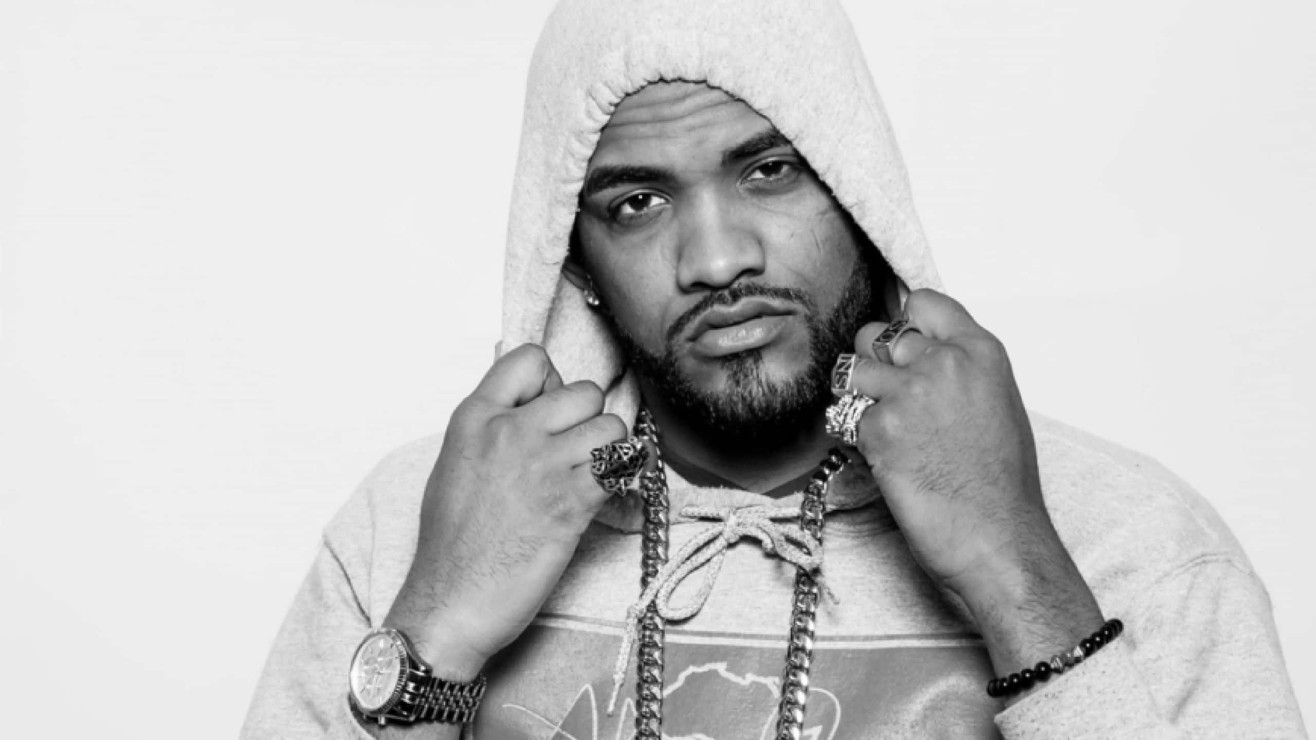 Joyner Lucas, hoodie, rings, 2K Desktop Wallpaper