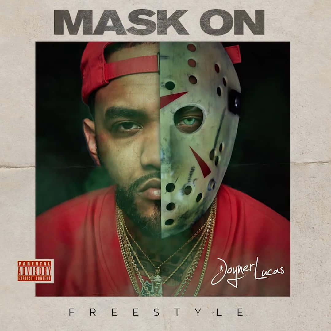 Joyner Lucas, red cap, gold chains, SD Desktop Wallpaper