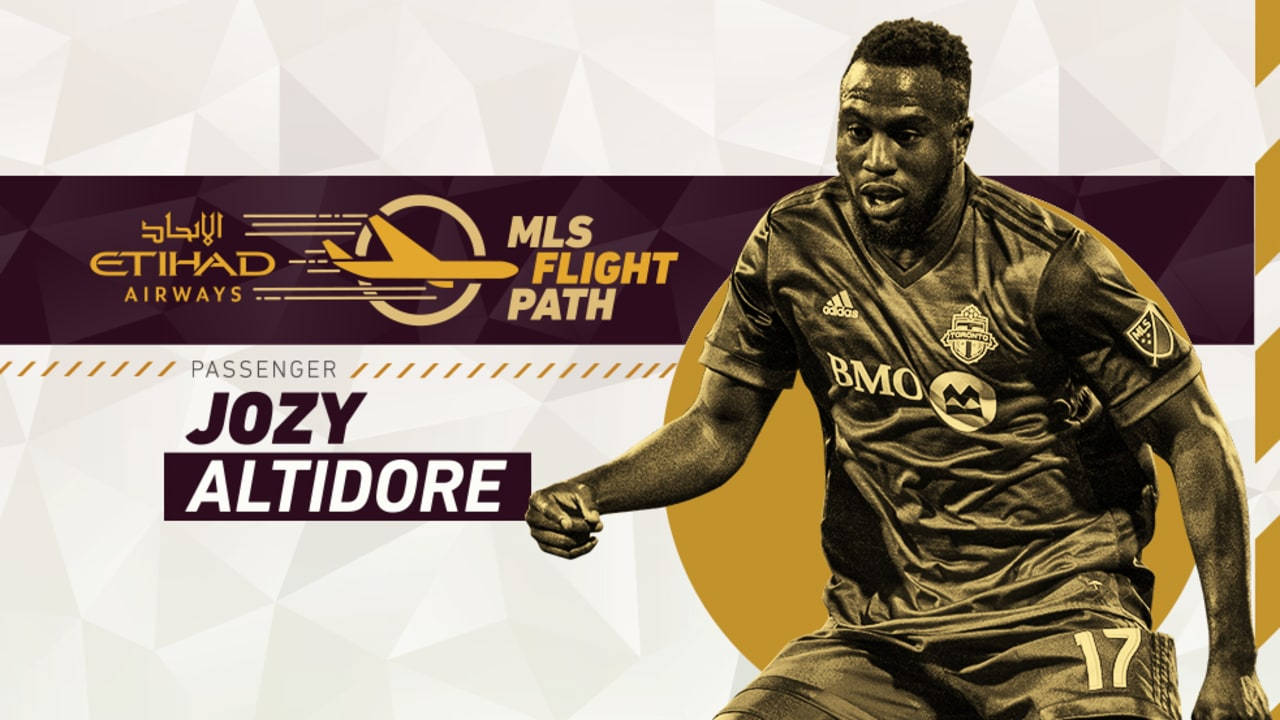 Jozy Altidore, dark jersey, sponsor logos, HD Desktop Wallpaper