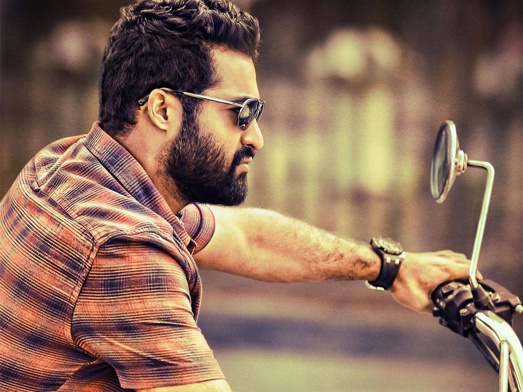 Jr Ntr, motorcycle, sunglasses, SD Desktop Wallpaper