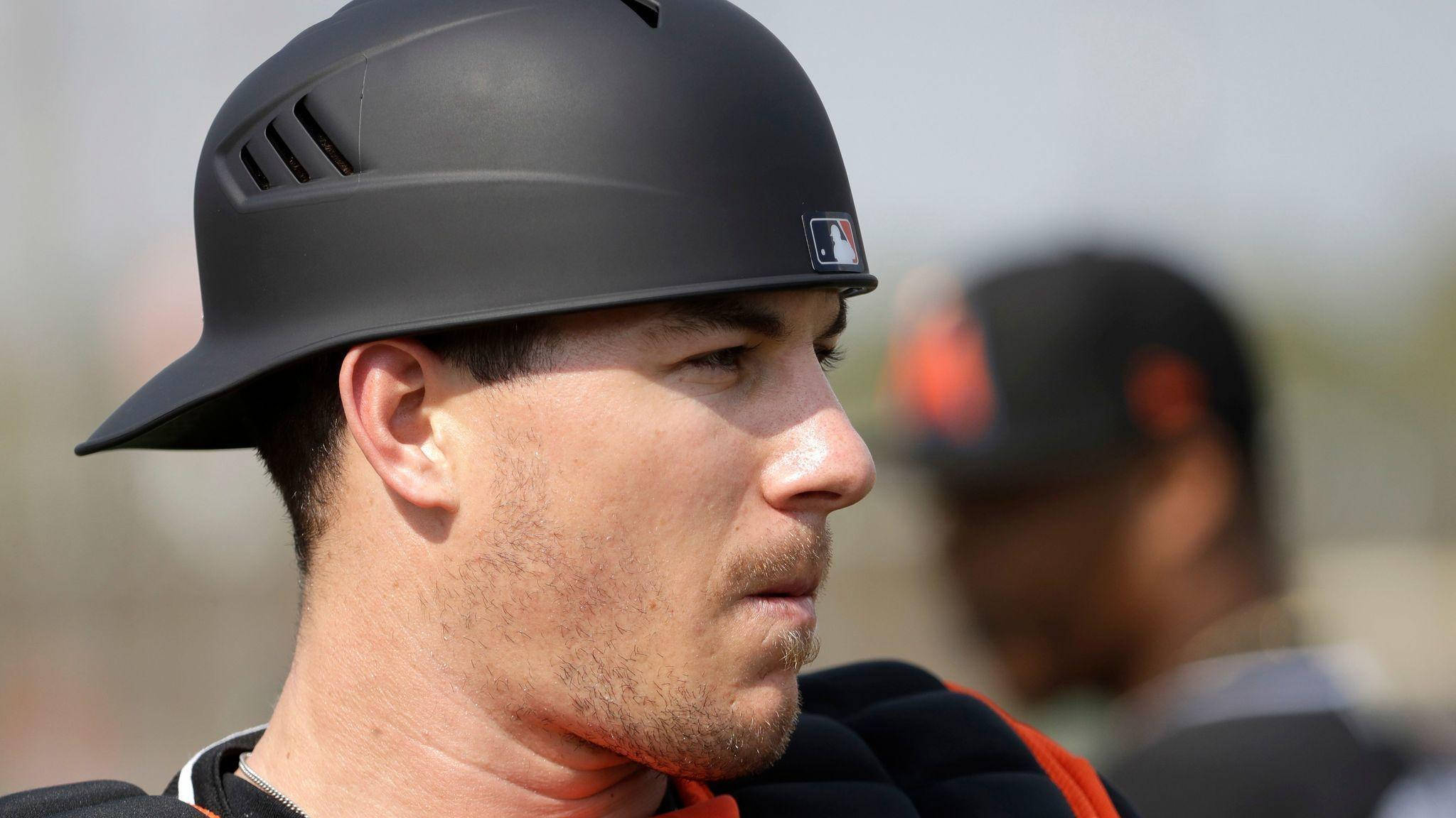 JT Realmuto, black helmet, daytime game, Full HD Desktop Wallpaper