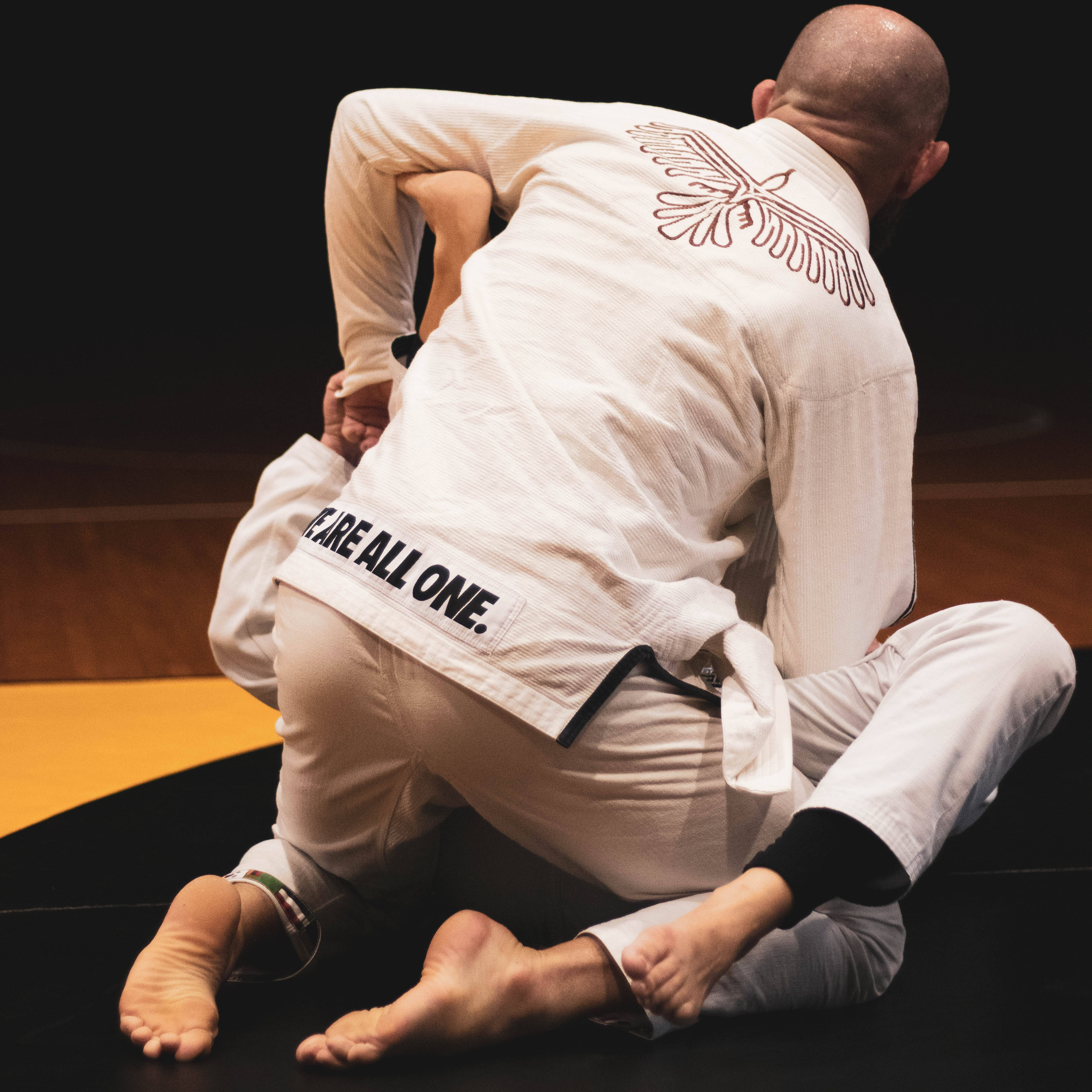 Judo, white gi, grappling technique, 4K Desktop Wallpaper