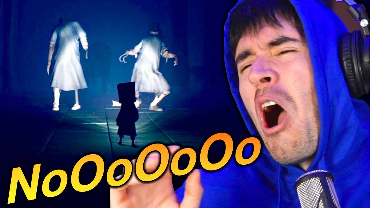 Juegerman, blue hoodie, ghostly figures, HD Desktop Wallpaper