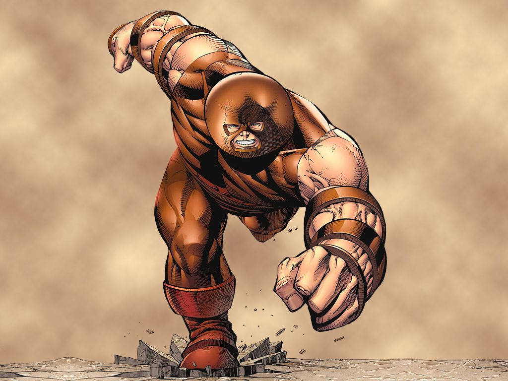 Juggernaut, red boots, wristbands, SD Desktop Wallpaper